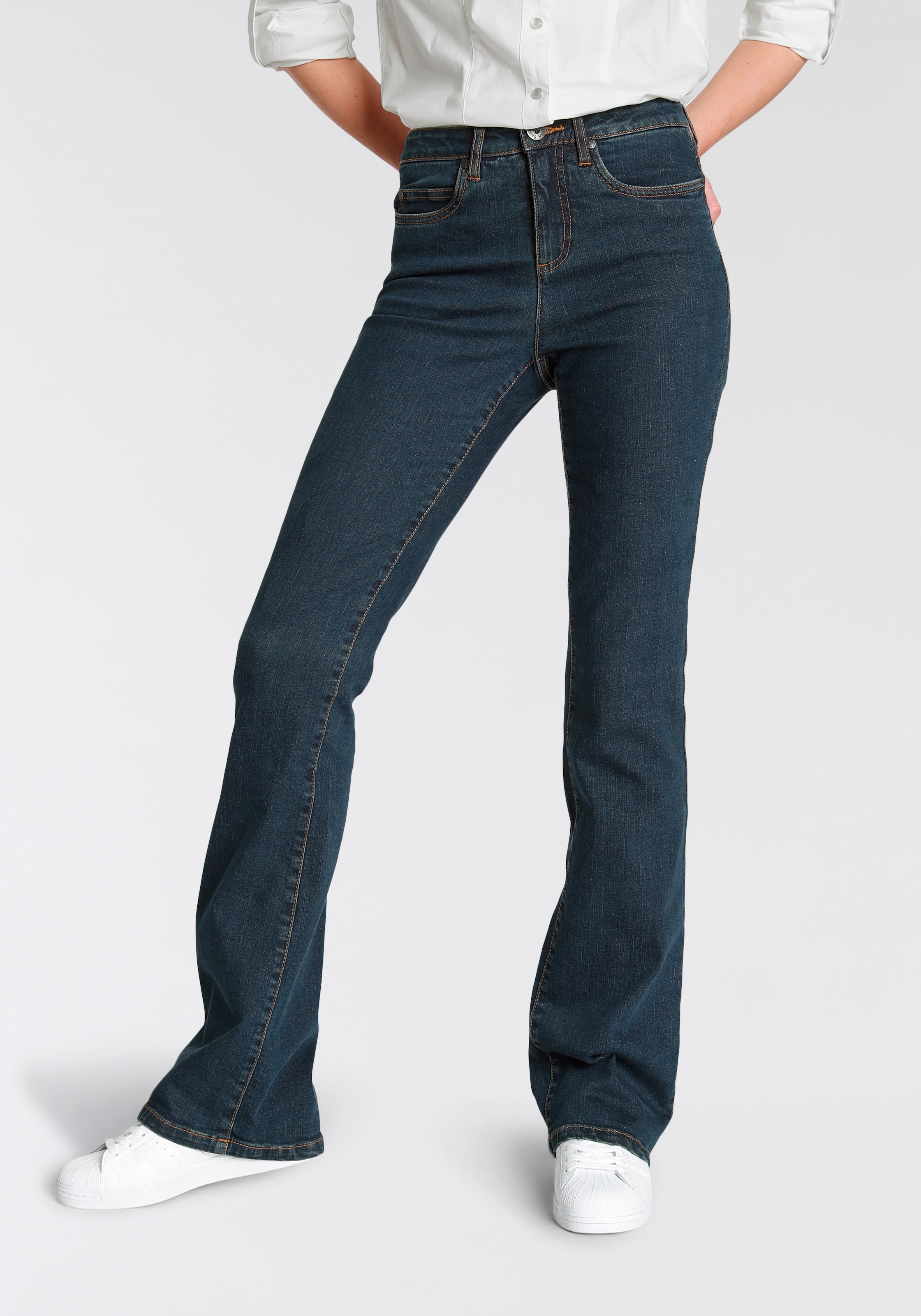 DAMEN Jeans Wide leg jeans Basisch Blau 38 Rabatt 67 % Mango Wide leg jeans 