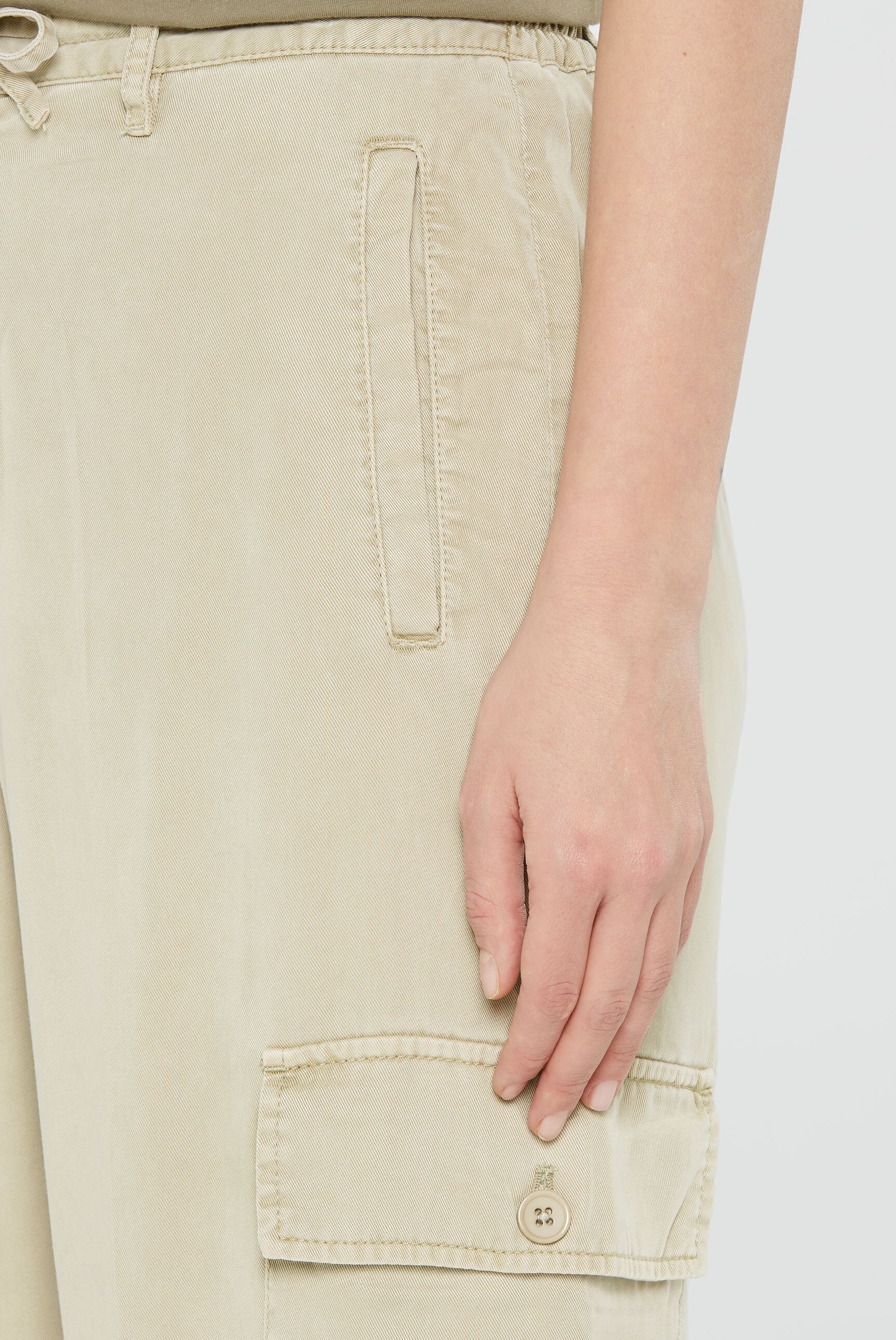 SENSES.THE LABEL Cargohose  mit Elastikbund