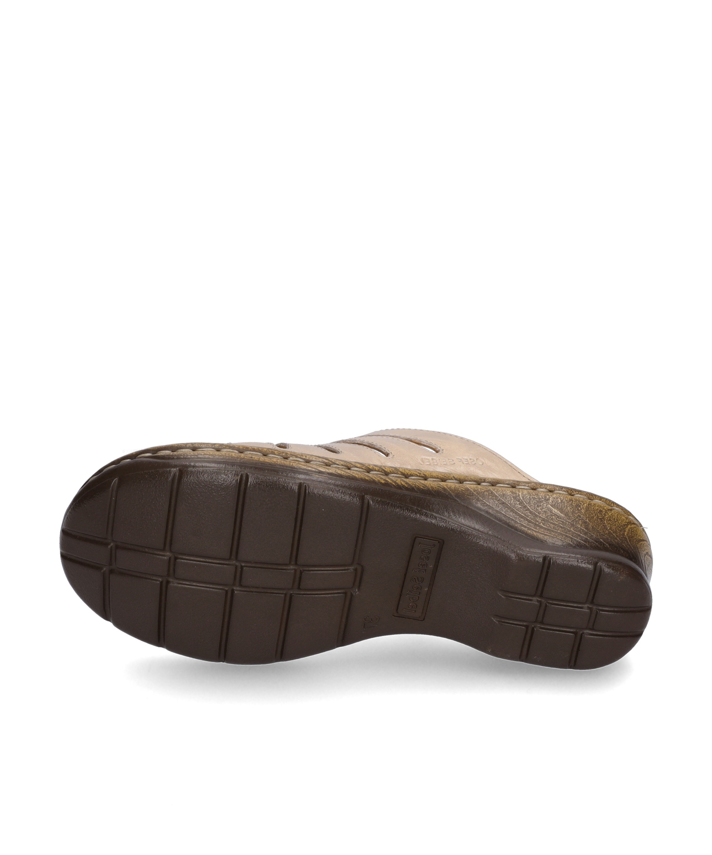 Clog JOSEF SEIBEL "Catalonia 77, sand", Damen, Gr. 39, beige (sand), Obermaterial: 100% Rindsleder Leather cow., Schuhe Clog 3