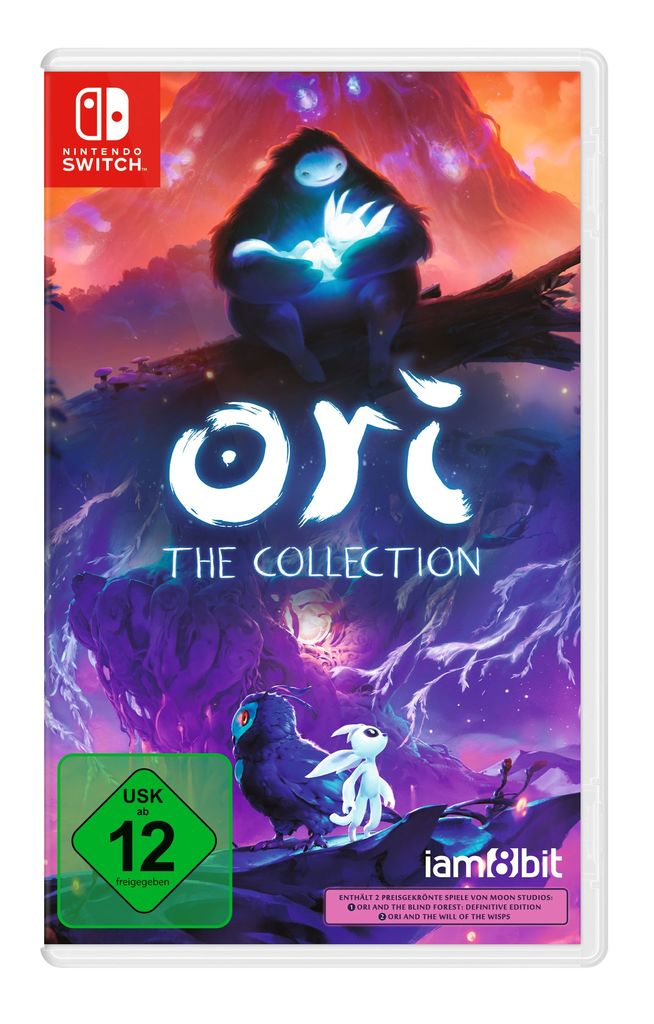 IAM8BIT Spielesoftware "Ori: The Collection", Nintendo Switch, transparent, Spielesoftware
