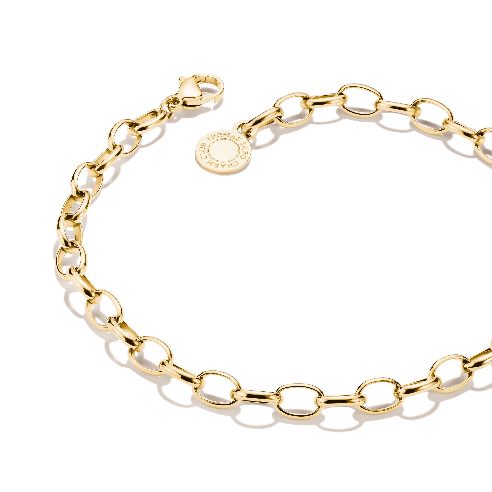 THOMAS SABO Charm-Armband »Charm Armband Goldfarben«