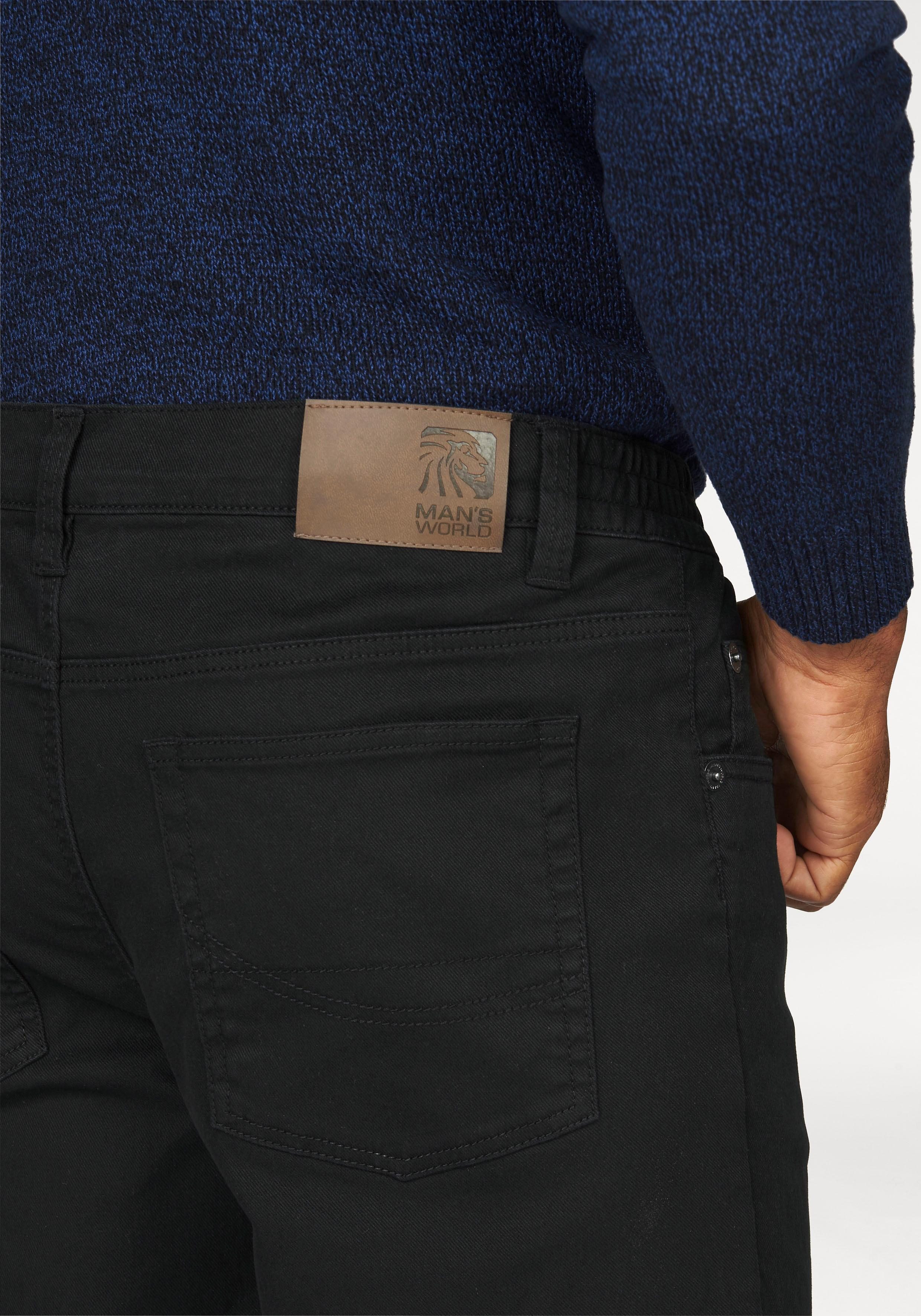 Thumbnail - Mans World Dehnbund-Hose, Stretch - bequem mit seitlichem Gummizug