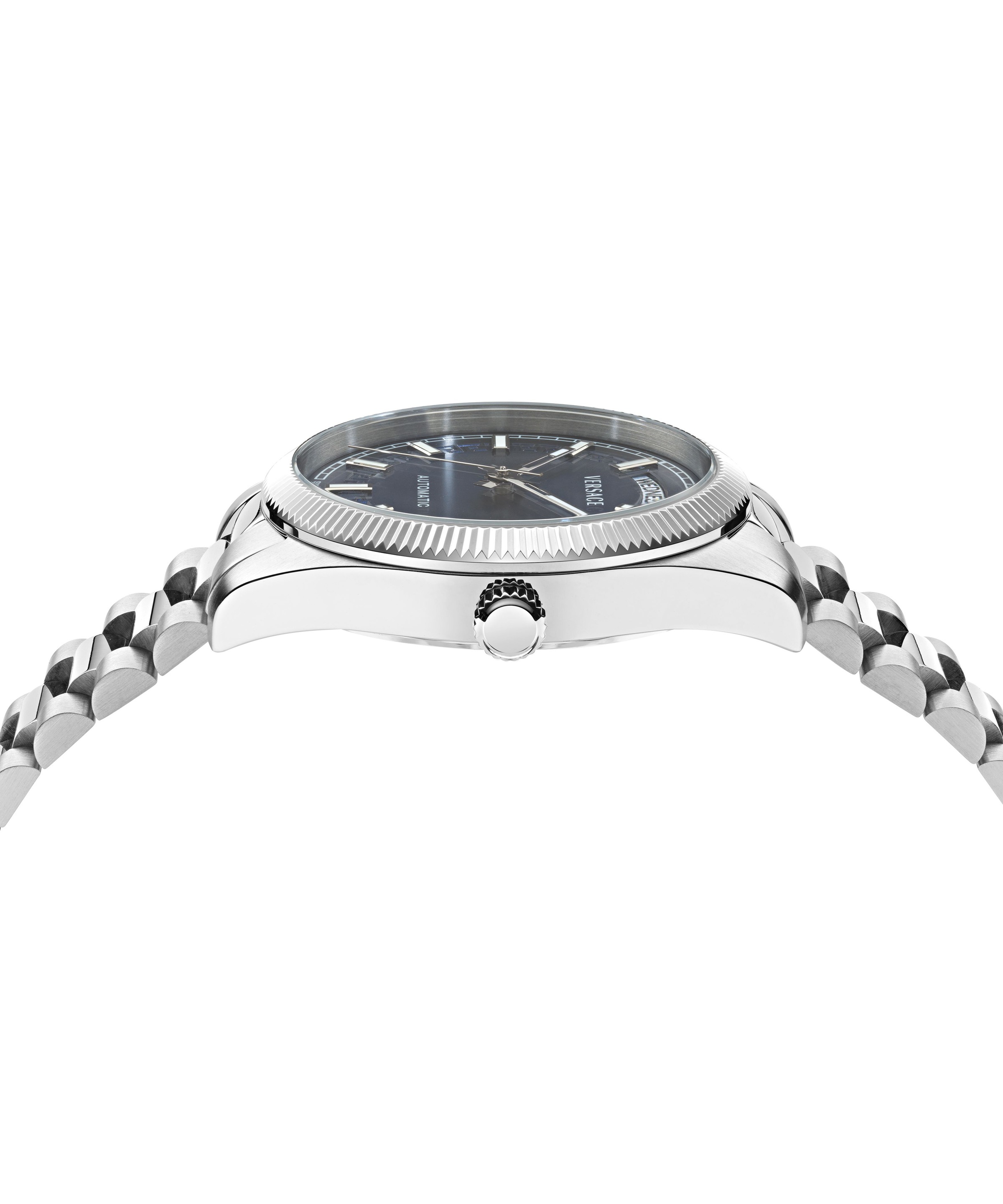 Versace Automatikuhr »MILLENYIUM AUTOMATIC« Armbanduhr, Damenuhr, Herrenuhr, Swiss Made, Mechanische Uhr