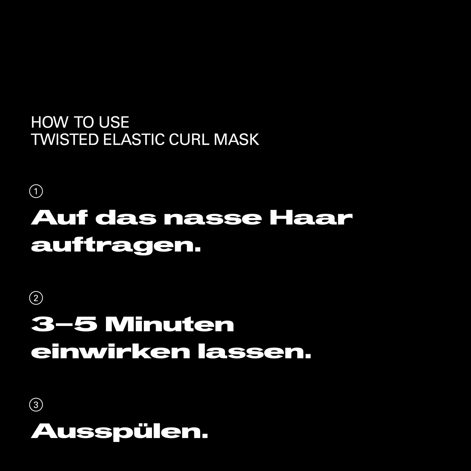 Sebastian Professional Haarmaske »Twisted Mask« für geschädigtes, glanzloses, trockenes und widerspenstiges Haar