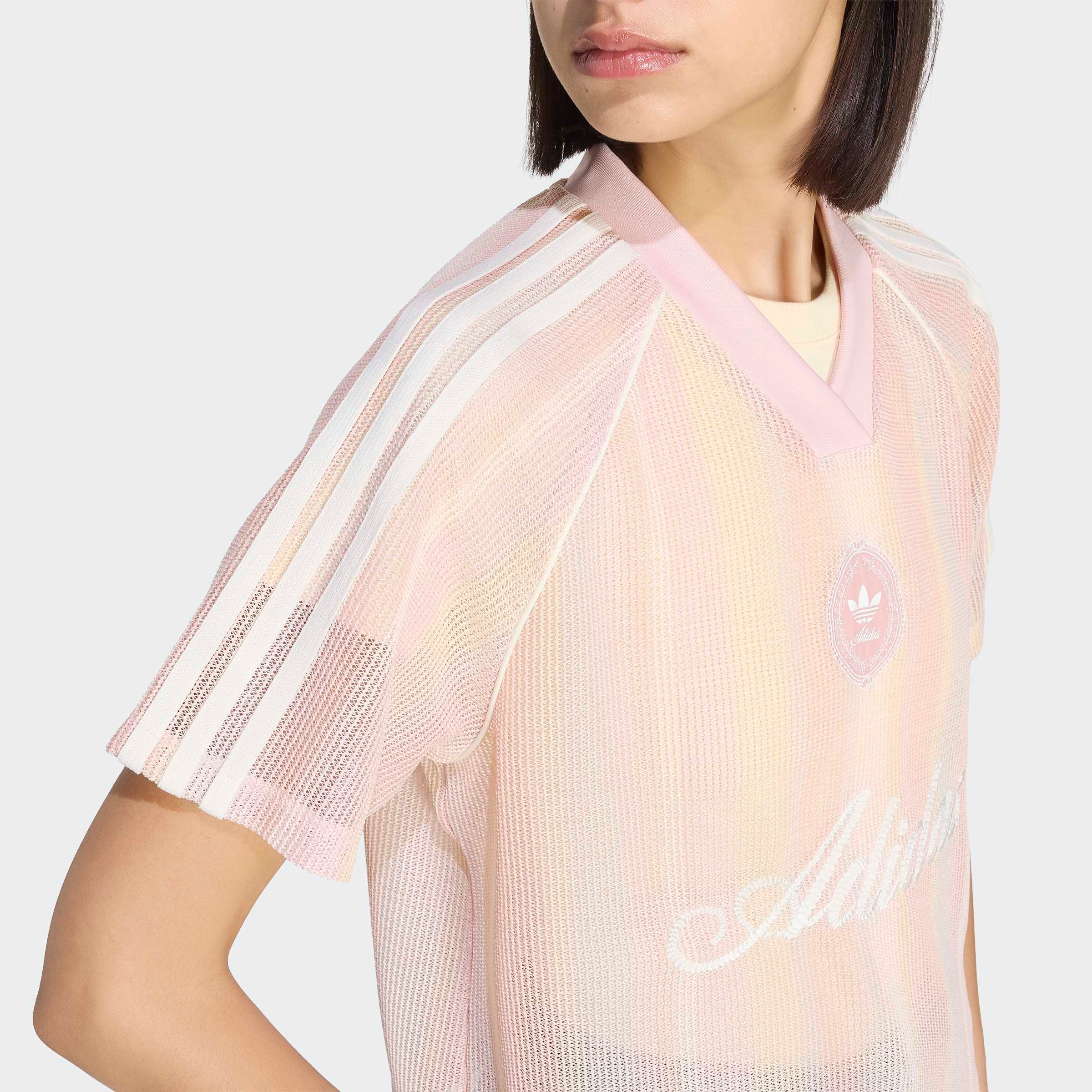 adidas Originals T-Shirt »ADIDAS ORIGINALS SUMMER GLOW OVERSIZE JERSEY, GEWIRKTES MATERIAL«