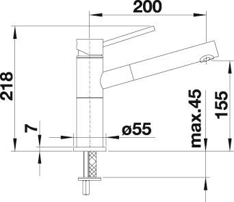 Blanco Küchenarmatur »ALTA-S Compact Vario«