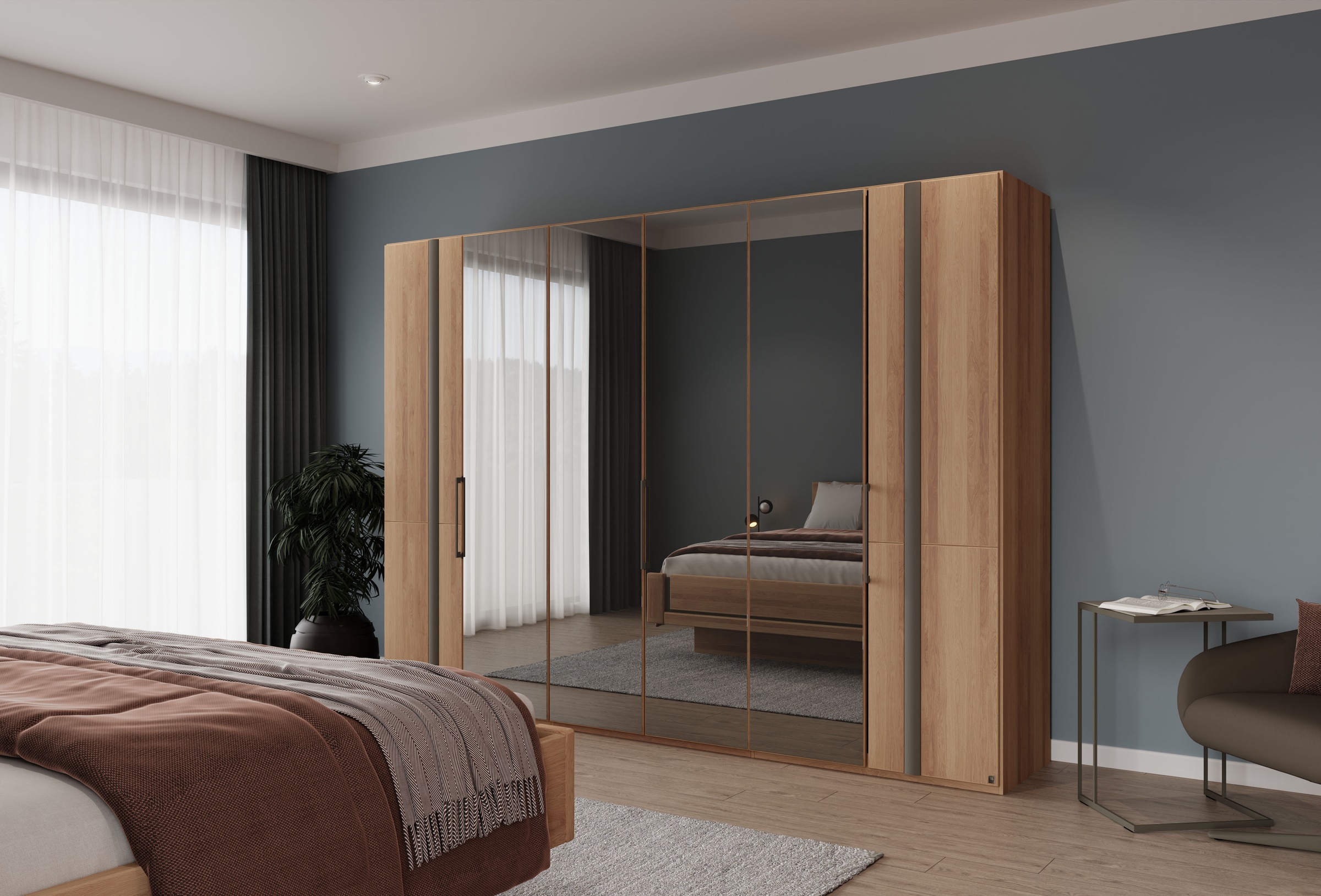 Musterring Kleiderschrank "Sorrent, Kleiderschrank, Schrank, teilmassiv Eic günstig online kaufen