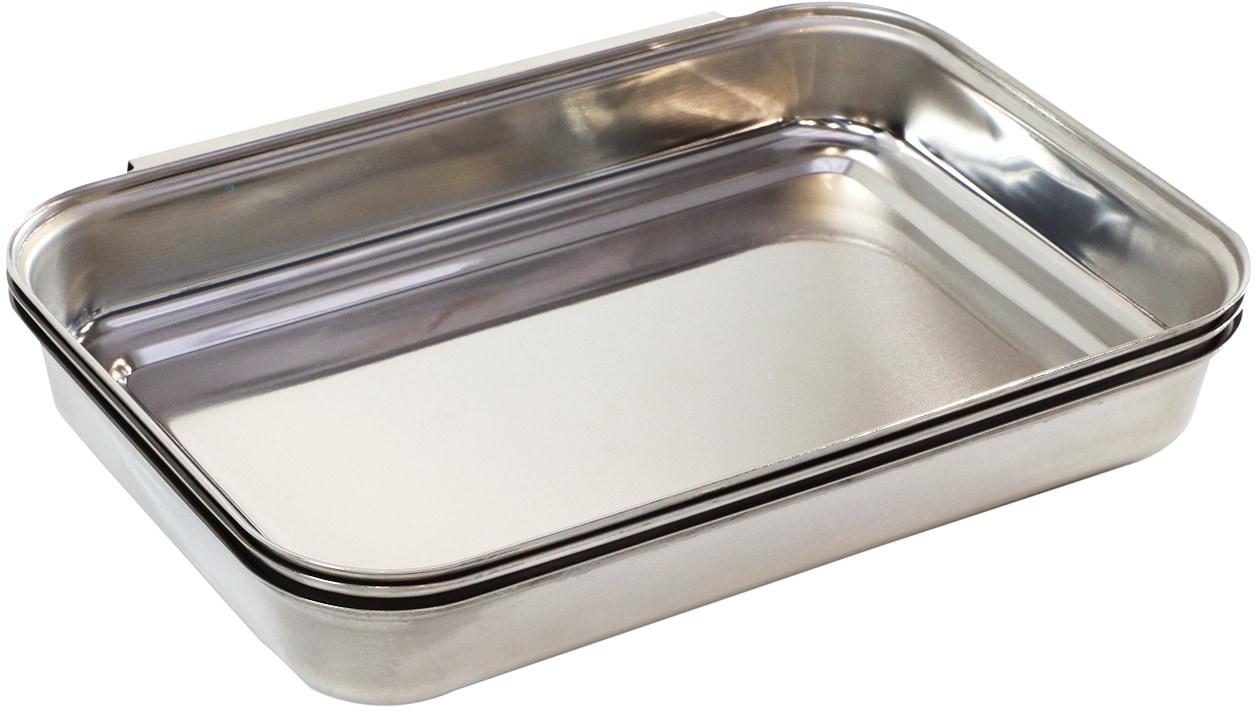 APS Panierschale 3 Stk. aus Edelstahl (Panier-Set), problemlose Reinigung, spülmaschinengeeignet