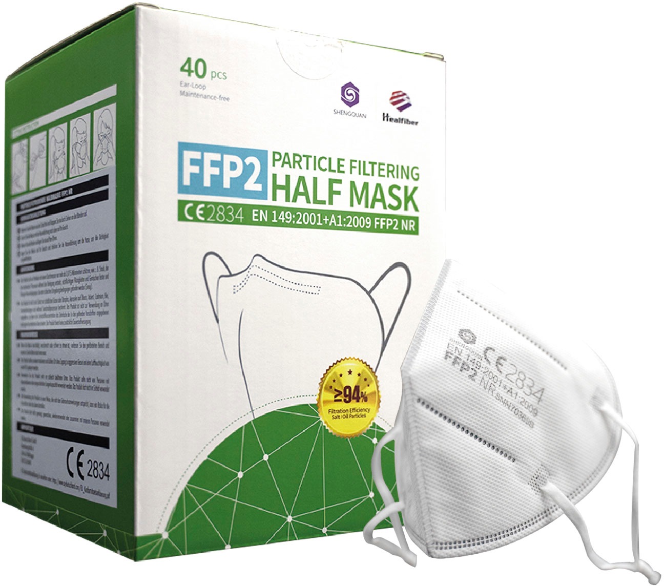  Filtrierende Halbmasken FFP2 (Packung ...