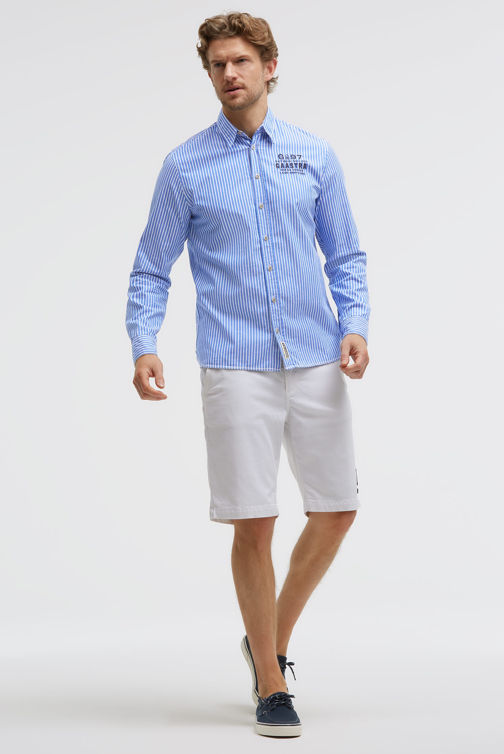 Gaastra Langarmhemd mit Kentkragen