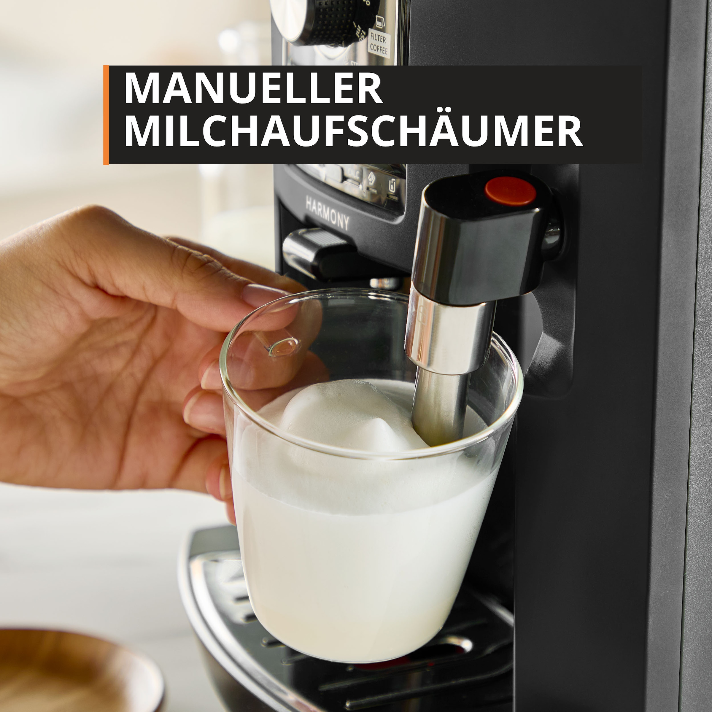 Krups Kaffeevollautomat »EA4008 Serenity« 4 Getränke, Dampfdüse, automatische Reinigung, Doppeltassen-Funktion
