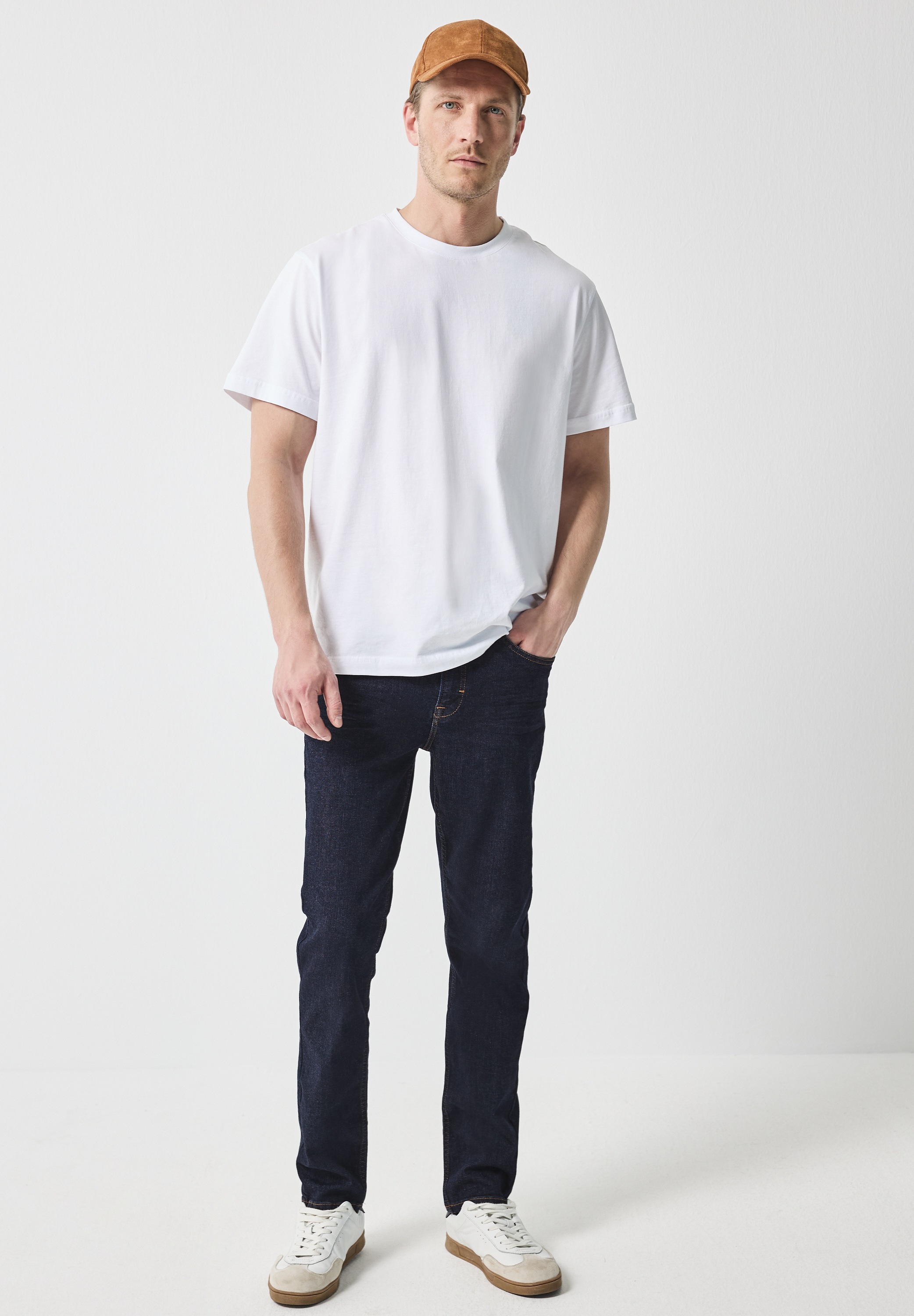 STREET ONE MEN Gerade Jeans, Middle Waist