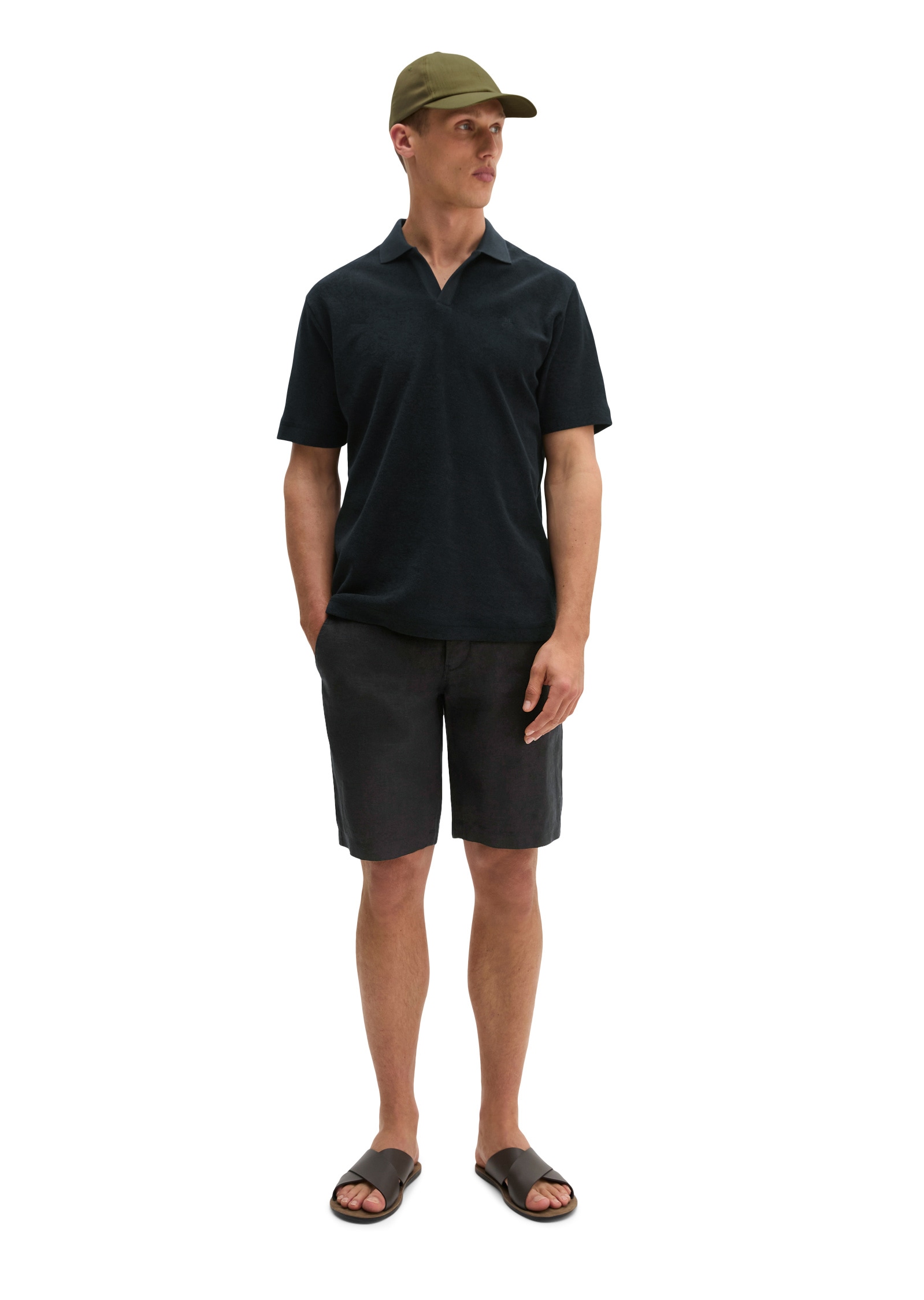 Marc O'Polo Poloshirt »aus weichem Jersey-Frottee«
