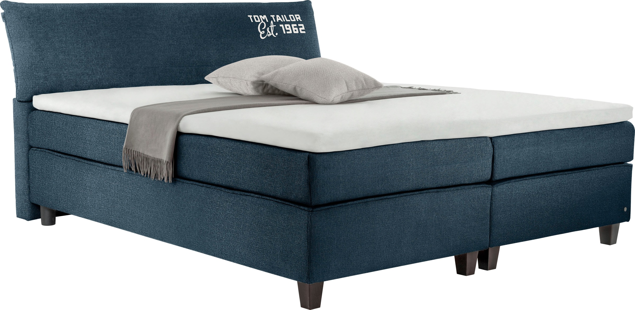 Tom Tailor Boxspringbett Color Box Mit Tom Tailor Print Baur