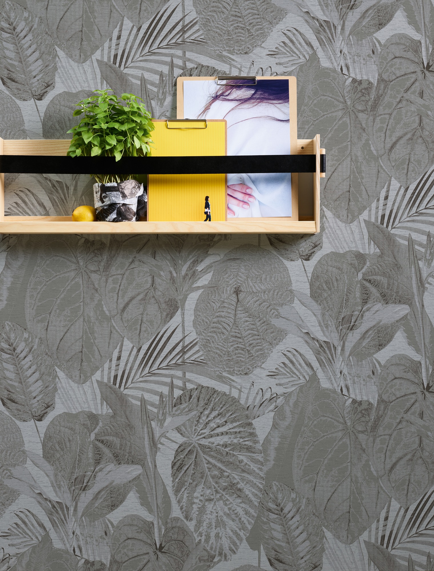 living walls Vliestapete »Famous Garden Natur-Tapete Mustertapete Dschungel-Optik Dschungeloptik«, matt, Vliestapete botanisch für Schlafzimmer Küche Wohnzimmer Dschungel Flur