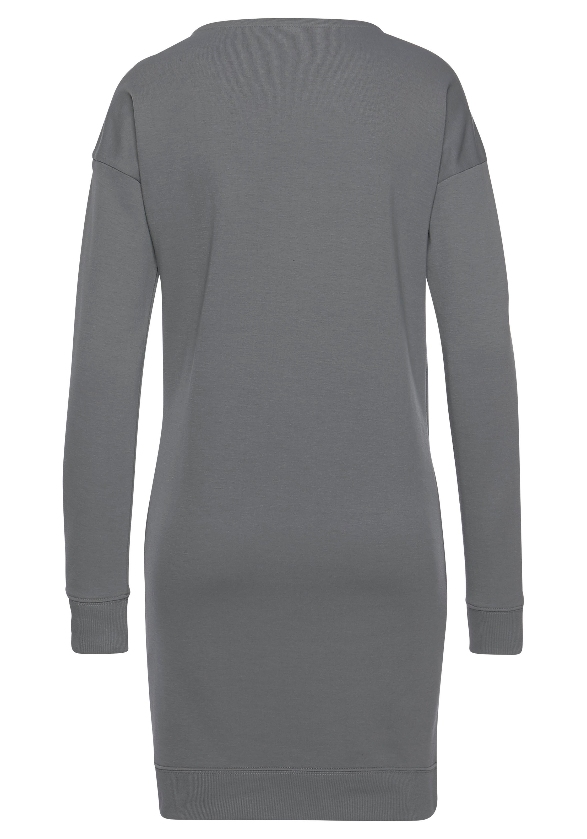 Thumbnail - Bench. Loungewear Sweatkleid Eingrifftaschen mit seitlichem Logoprint