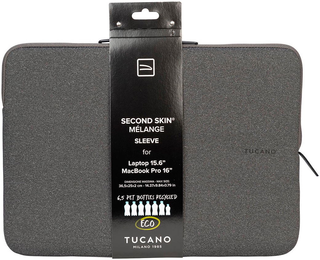 Tucano Laptoptasche »MELANGE Sleeve Schutzhülle MacBook Pro 16'', Laptop 15.6''«