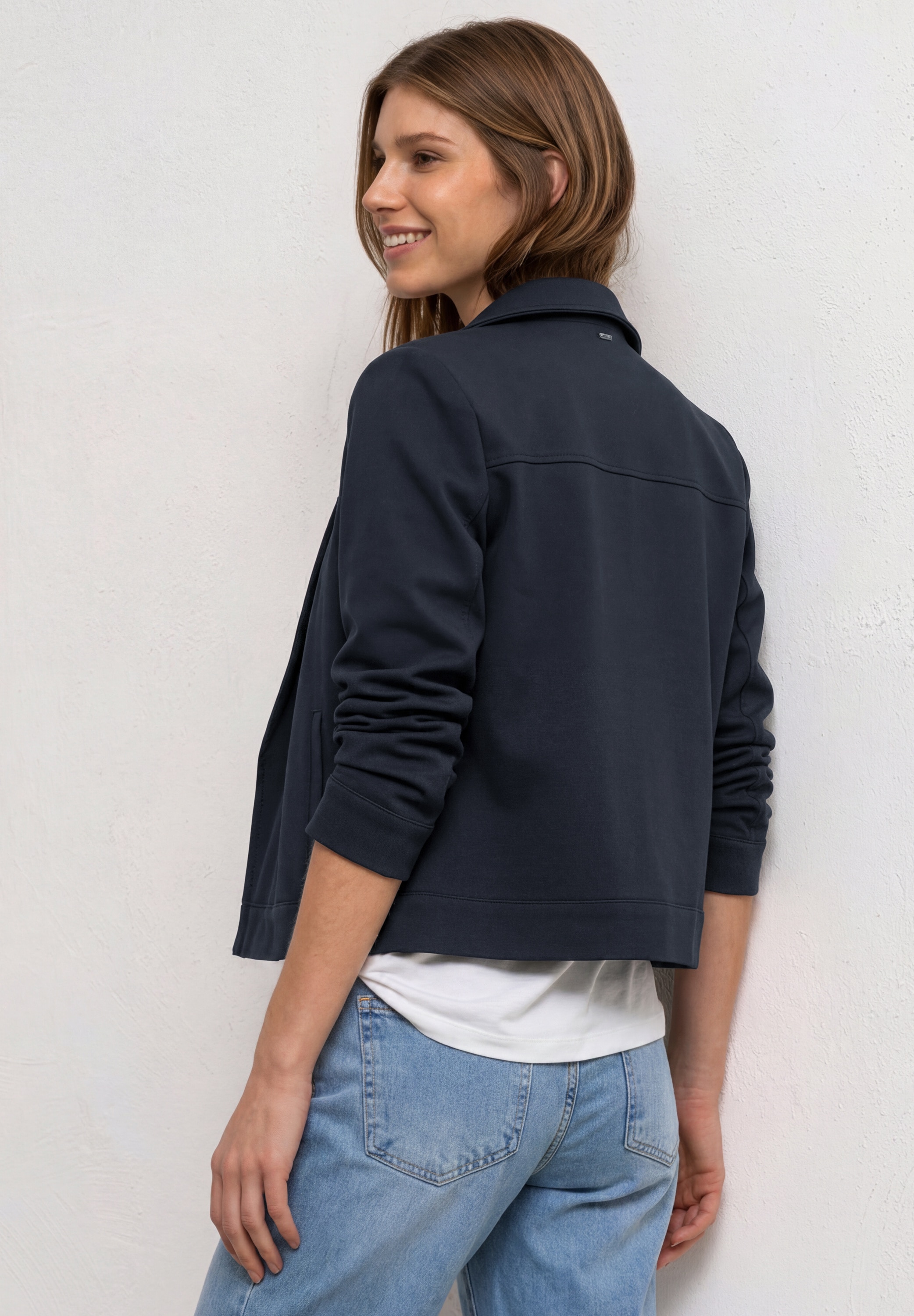 STREET ONE Kurzjacke ohne Kapuze mit Zipper
