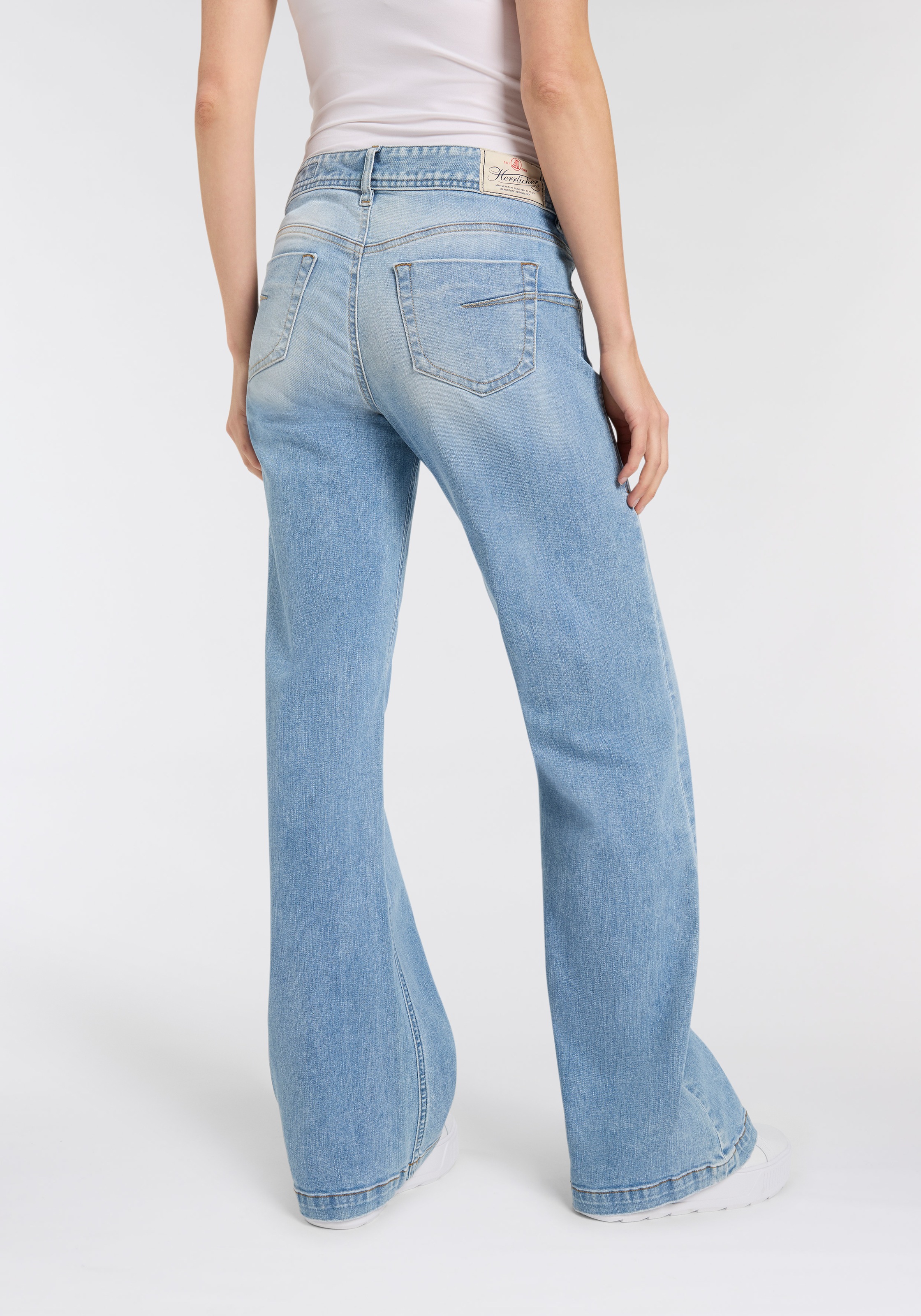 Herrlicher 5-Pocket-Jeans "Edna Organic Denim", im Flared Fit günstig online kaufen