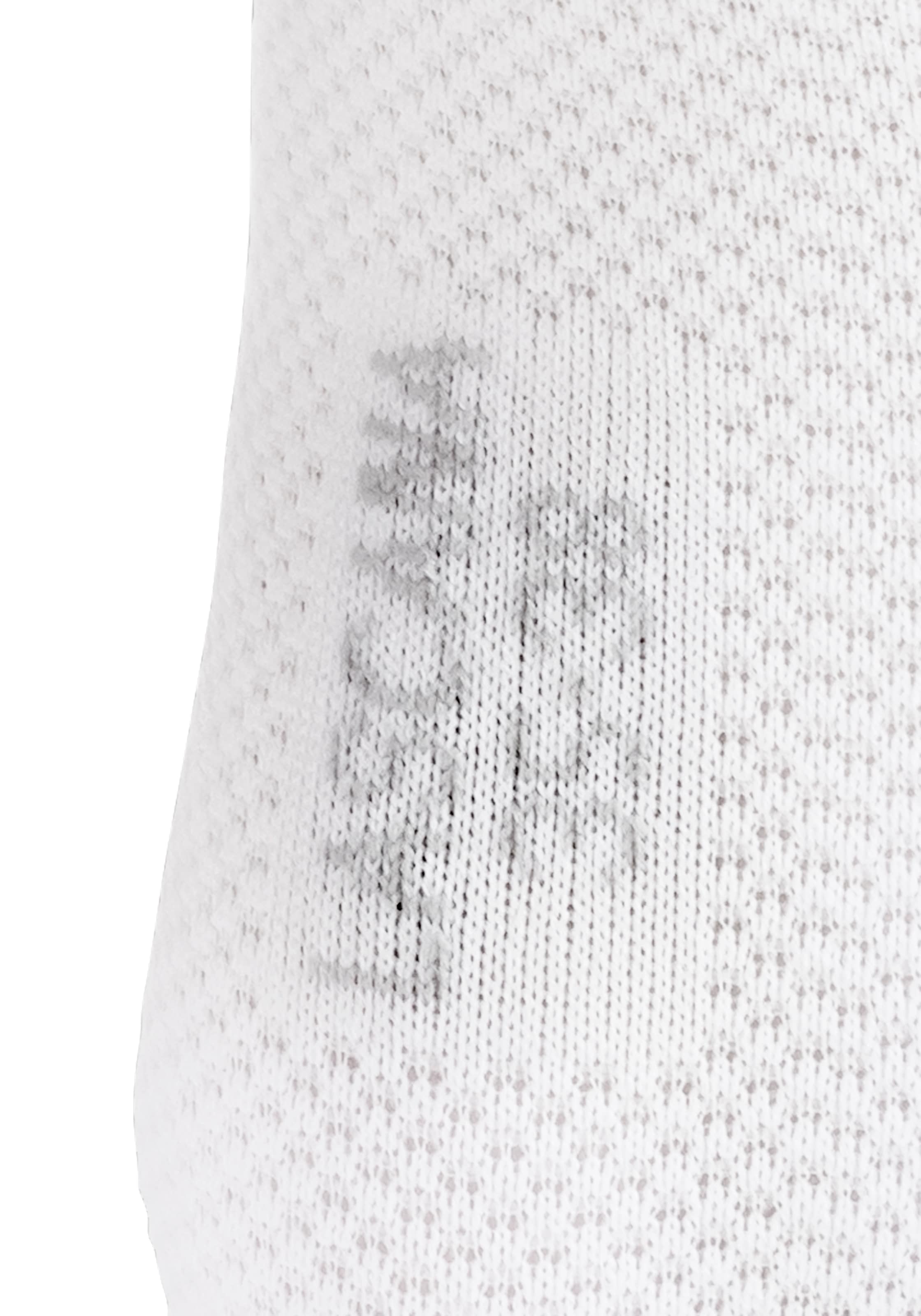 LASCANA ACTIVE Sneakersocken, (Packung, 7 Paar), mit Pikeestruktur und Silicon