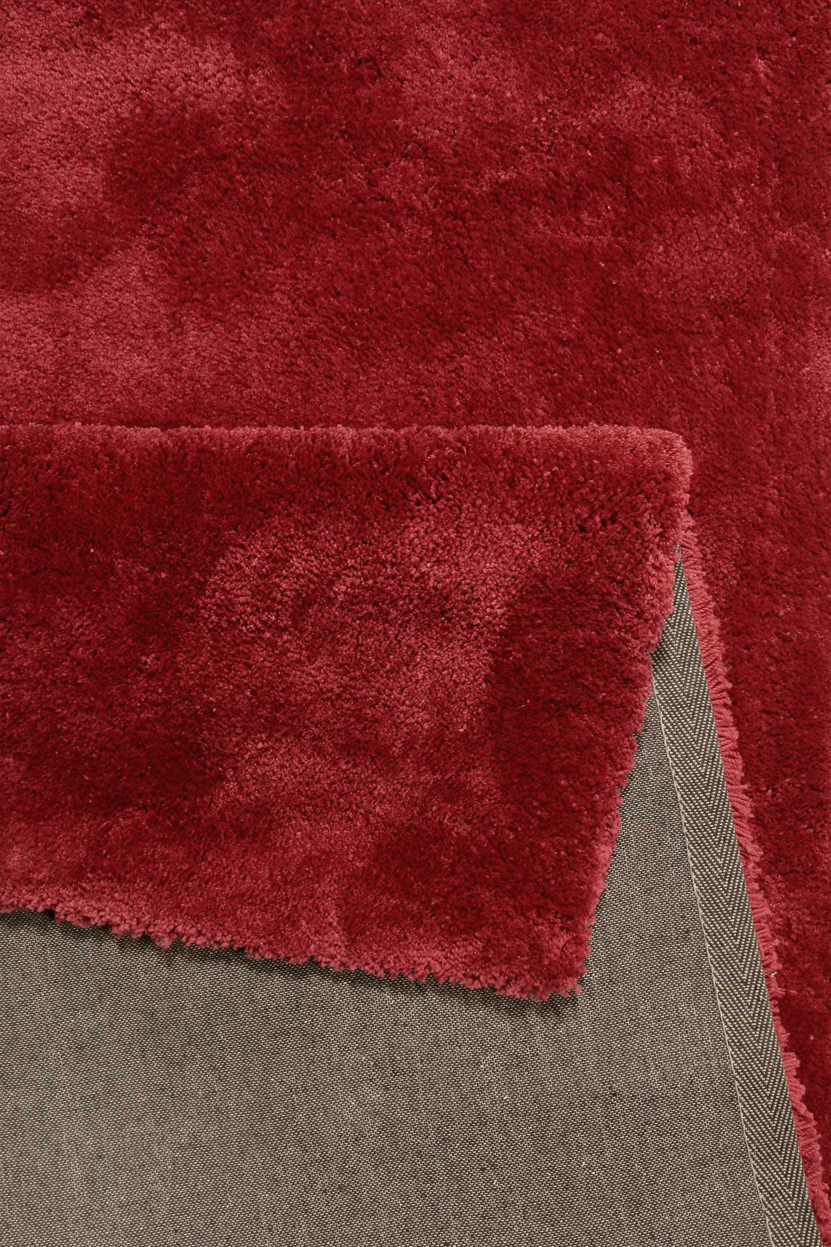 Hochflor-Teppich ESPRIT "Relaxx ESP-4150" Gr. 3, rot, B:120cm H:25mm L:170cm, Kunstfaser, Teppiche, Wohnzimmer, sehr große Farbauswahl, weicher dichter Hochflor 3