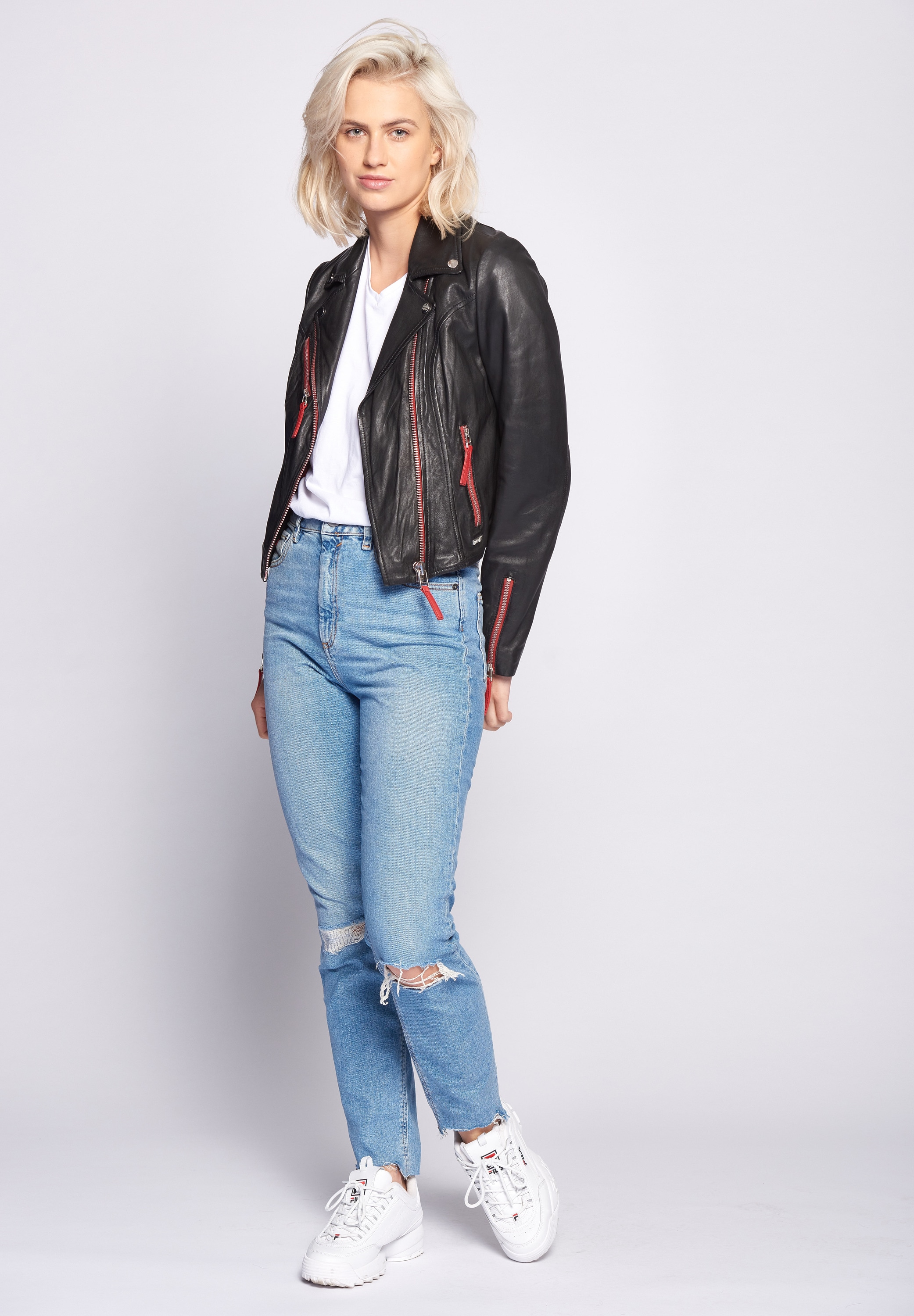 Maze Lederjacke »Amur«