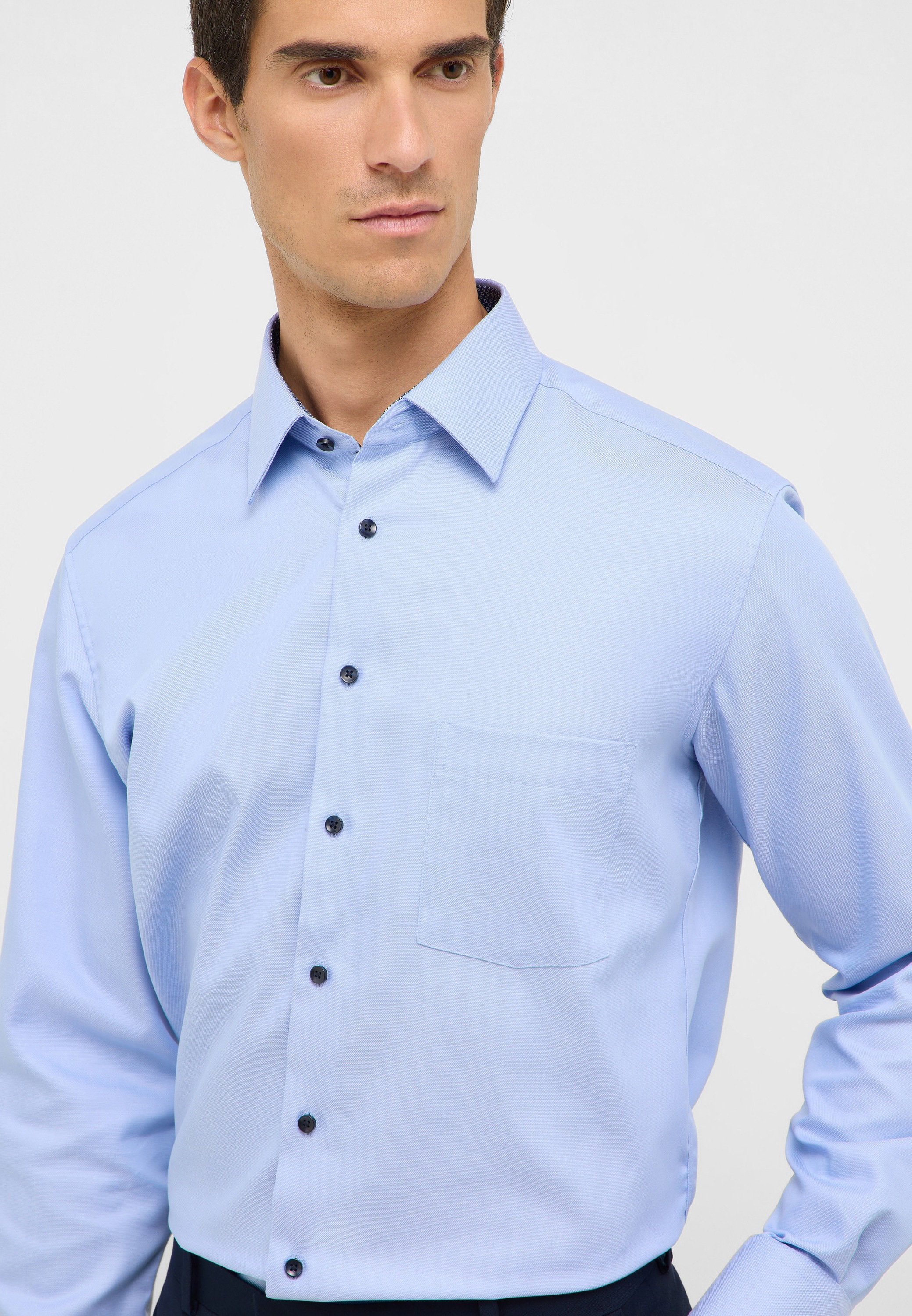 Thumbnail - Eterna Langarmhemd "MODERN FIT" NON IRON (bügelfrei)