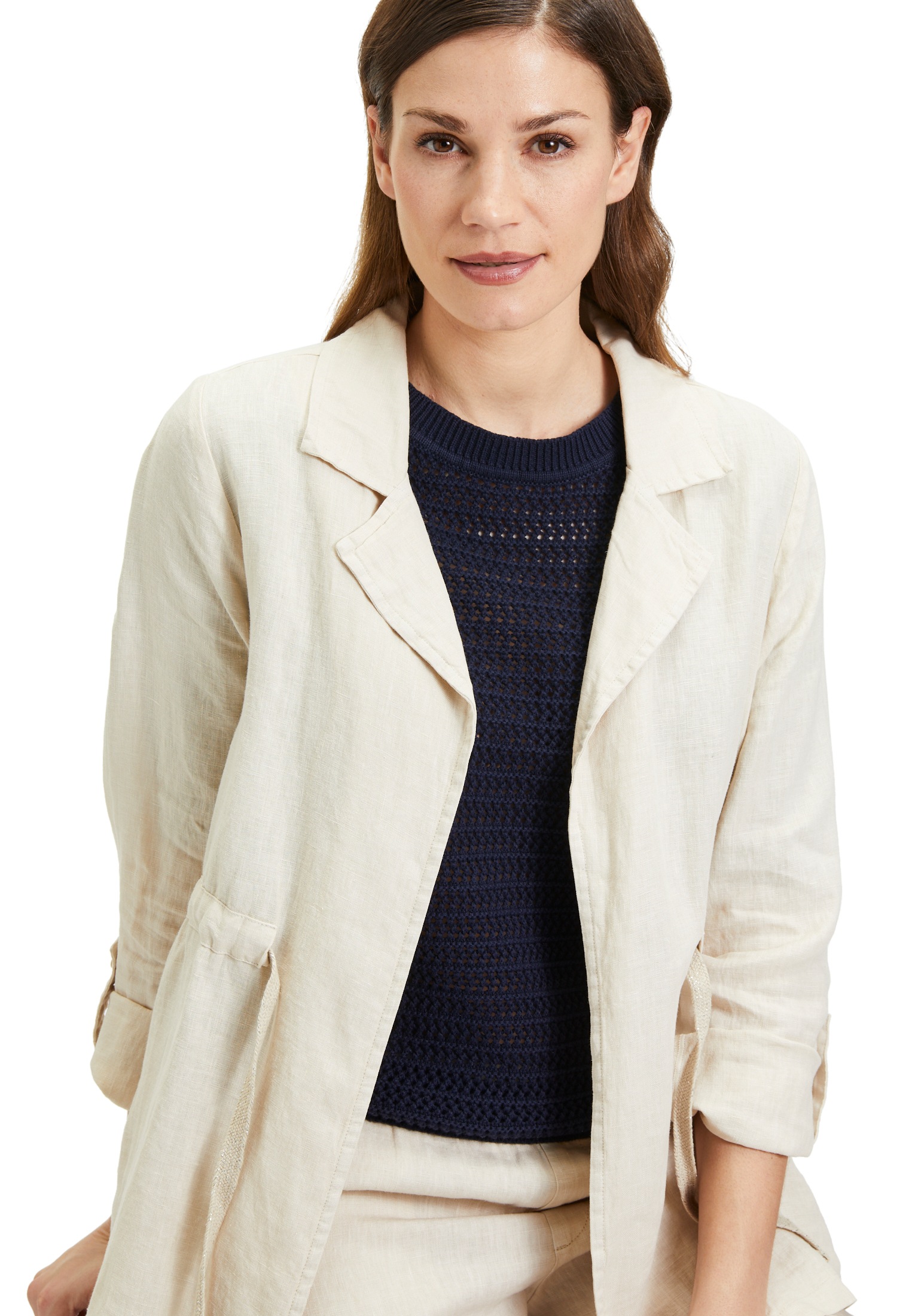 Cartoon Sommerjacke »Cartoon Damen Sommermantel unifarben«