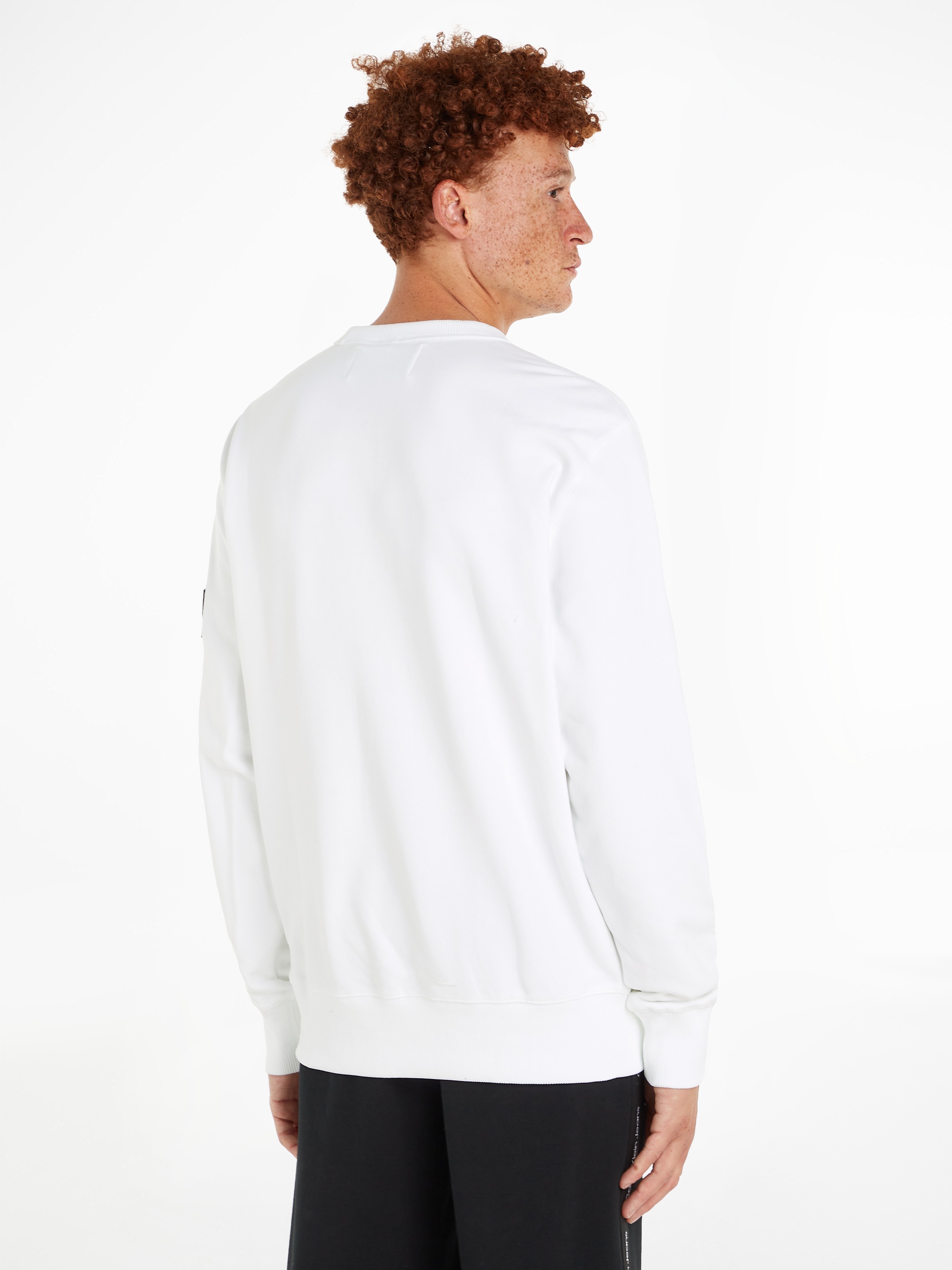 Calvin Klein Jeans "BADGE CREW NECK", mit Logopatch günstig online kaufen