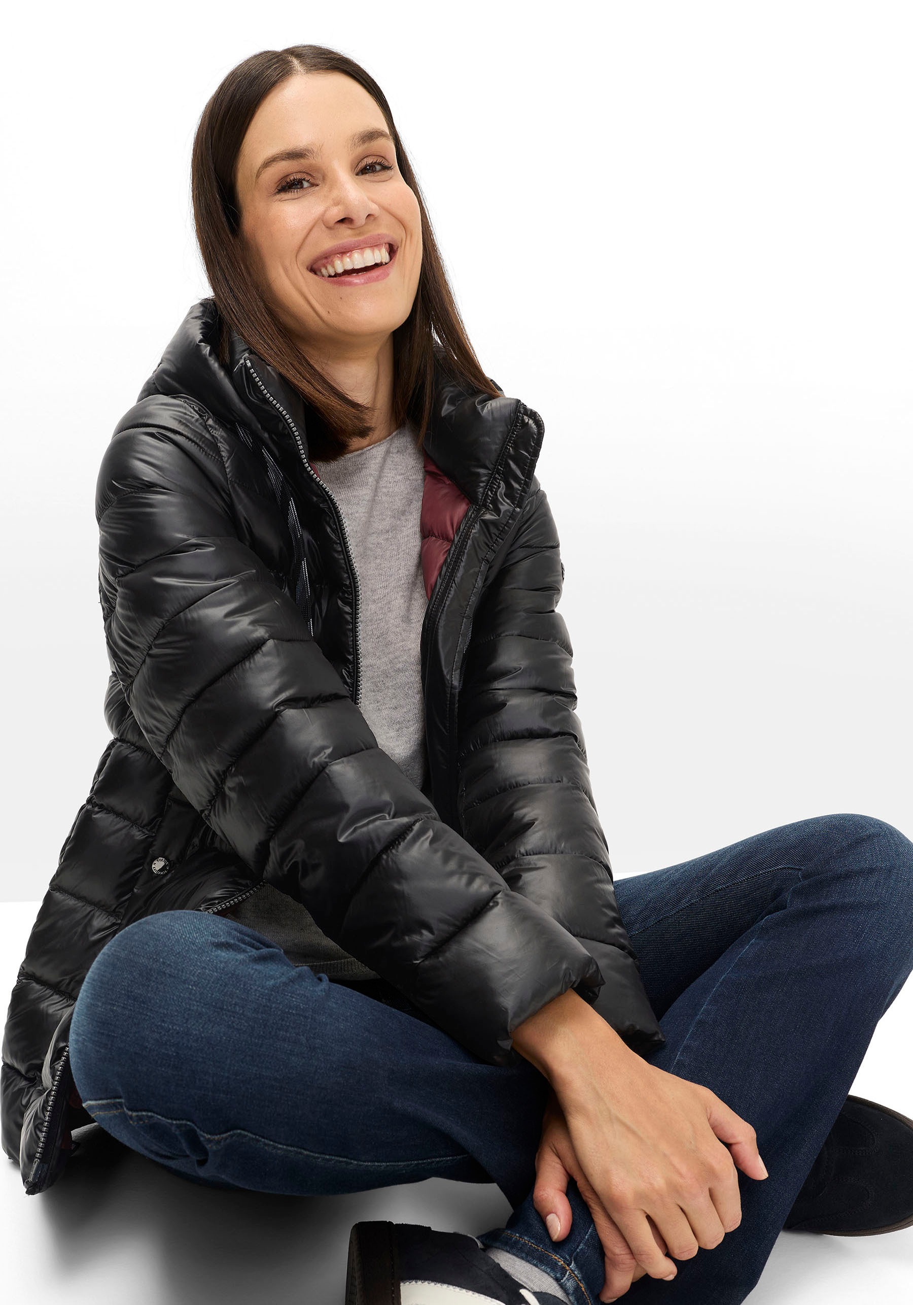 Fuchs Schmitt Steppjacke "Steppjacke" mit Kapuze mit Kapuze günstig online kaufen