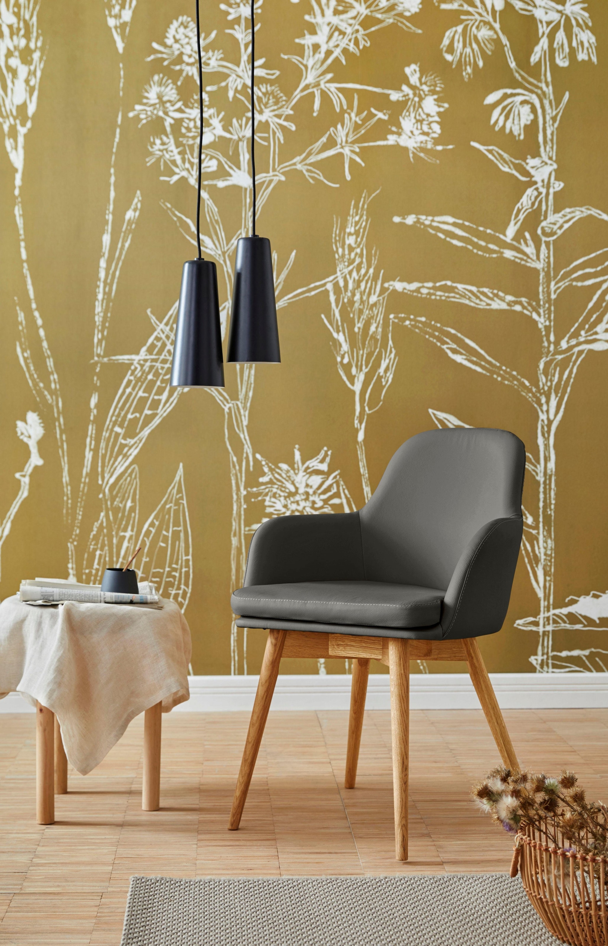 OTTO home Armlehnstuhl "Livry" (Set) 2 Stk.Polsterstuhl, Schalenstuhl günstig online kaufen