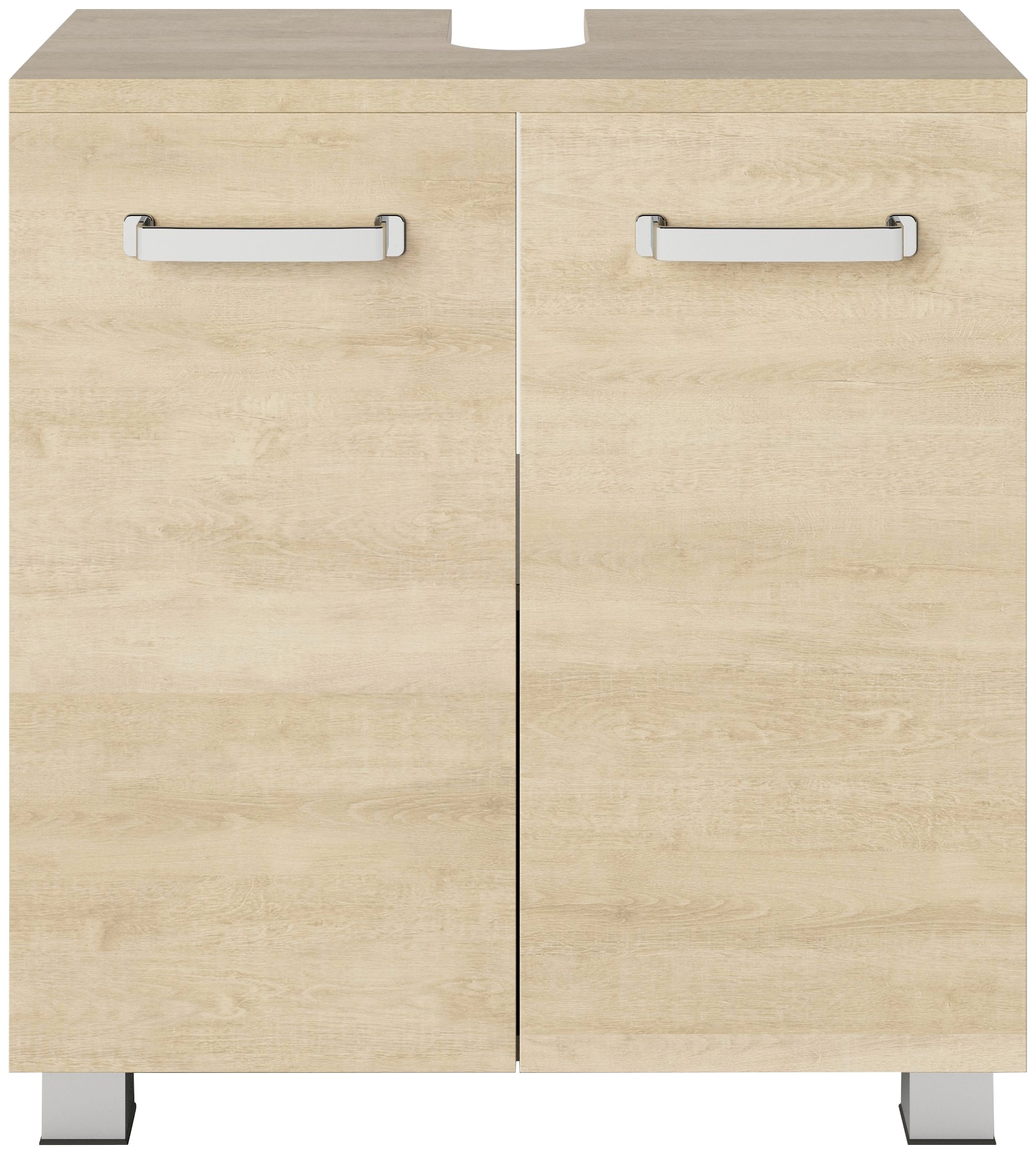 welltime Waschbeckenunterschrank »Cosmo«, BxTxH: ca. 60x32,5x63,5 cm, 2 Fächer