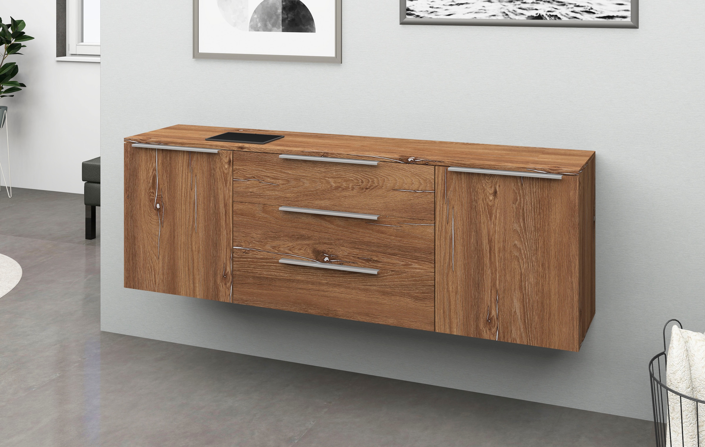 borchardt Möbel Sideboard »Oliva«, Breite 166 oder 200 cm