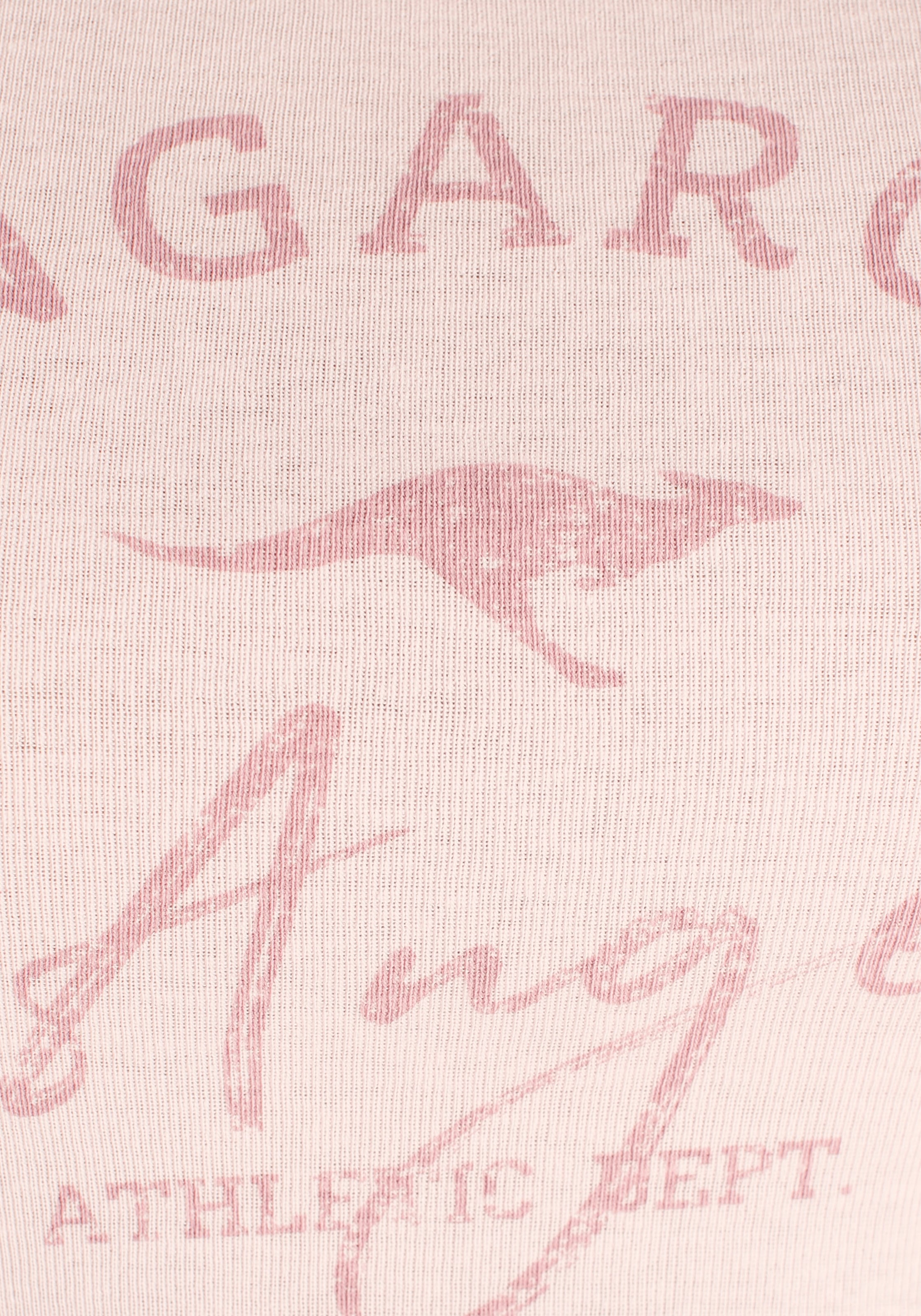 KangaROOS Print-Shirt, sehr figurbetonter Schnitt, Print, Rundhalsausschnitt