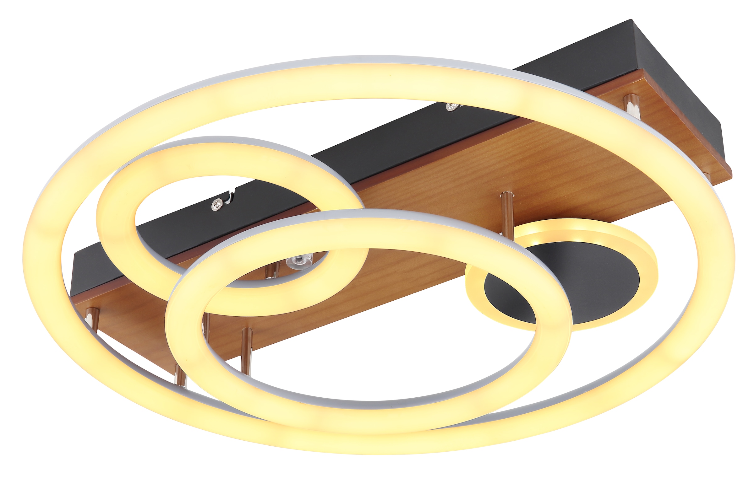 GLOBO LIGHTING LED Deckenleuchte »DARRYL«, Leuchtmittel LED-Modul | LED fest integriert, Deckenlampe/Wohnzimmer/Schlafzimmer/modern