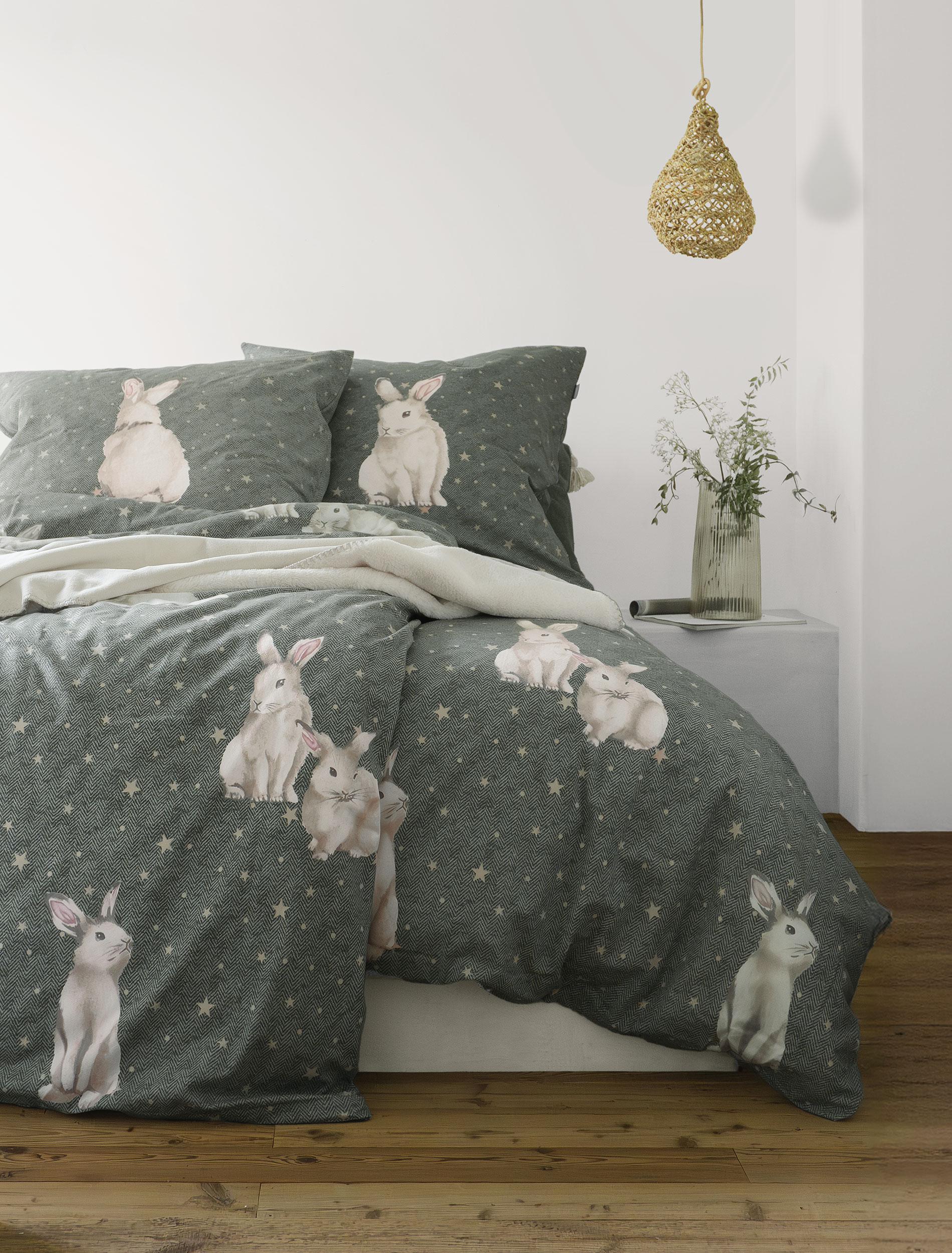 Thumbnail - Irisette Bettwäsche "Koala-J 8654" 2 Stk. tlg. flauschig weich und wärmend