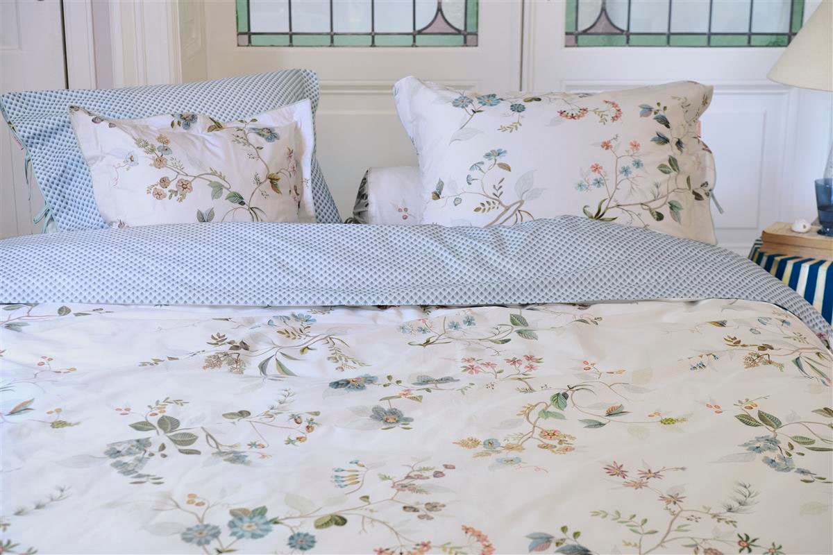PiP Studio Wendebettwäsche »Kawai Flower«, 100% Baumwolle, mit Reißverschluss, Bettwäsche mit Blumen