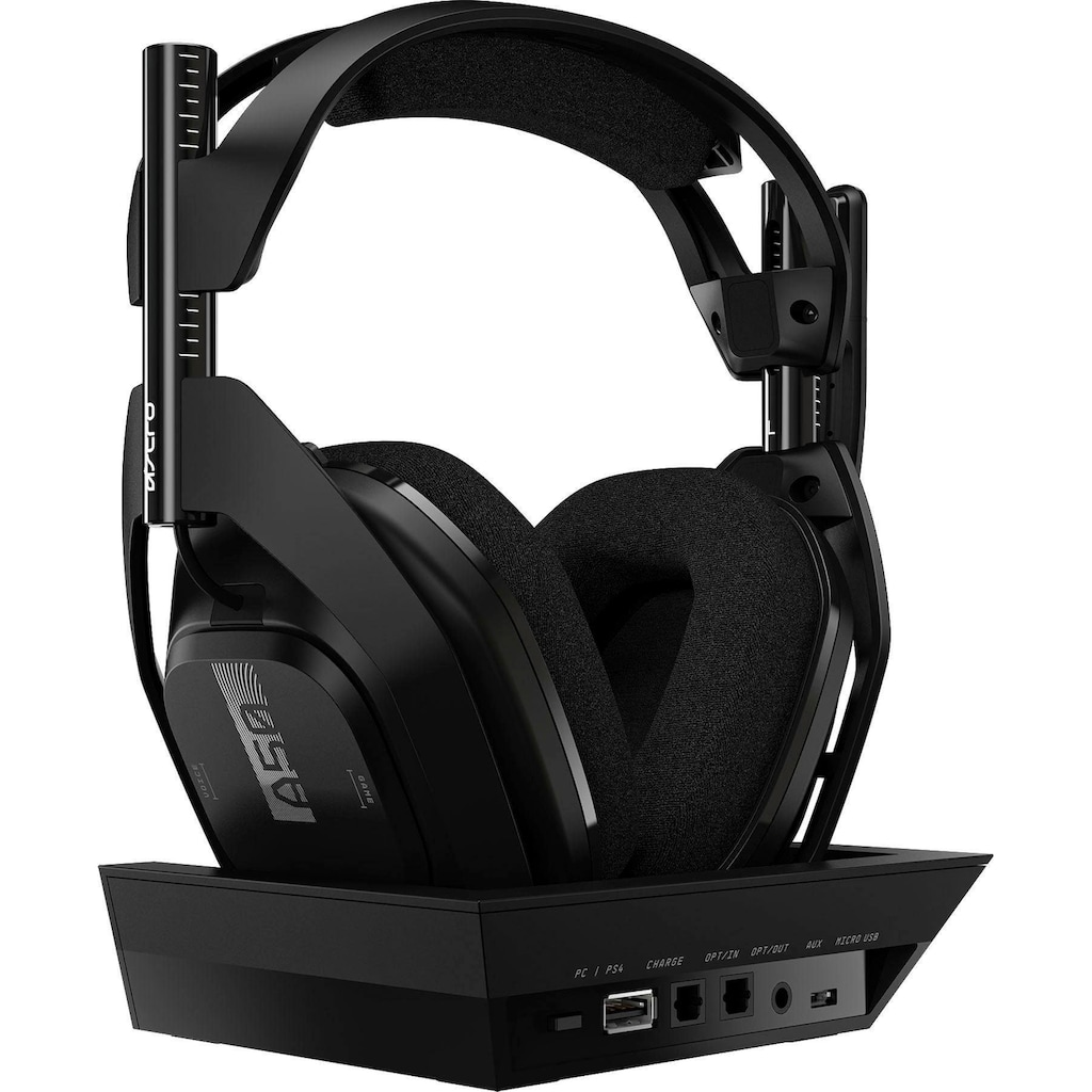 ASTRO Gaming-Headset »A50«, Rauschunterdrückung, inkl. PS5 DualSense Wireless-Controller