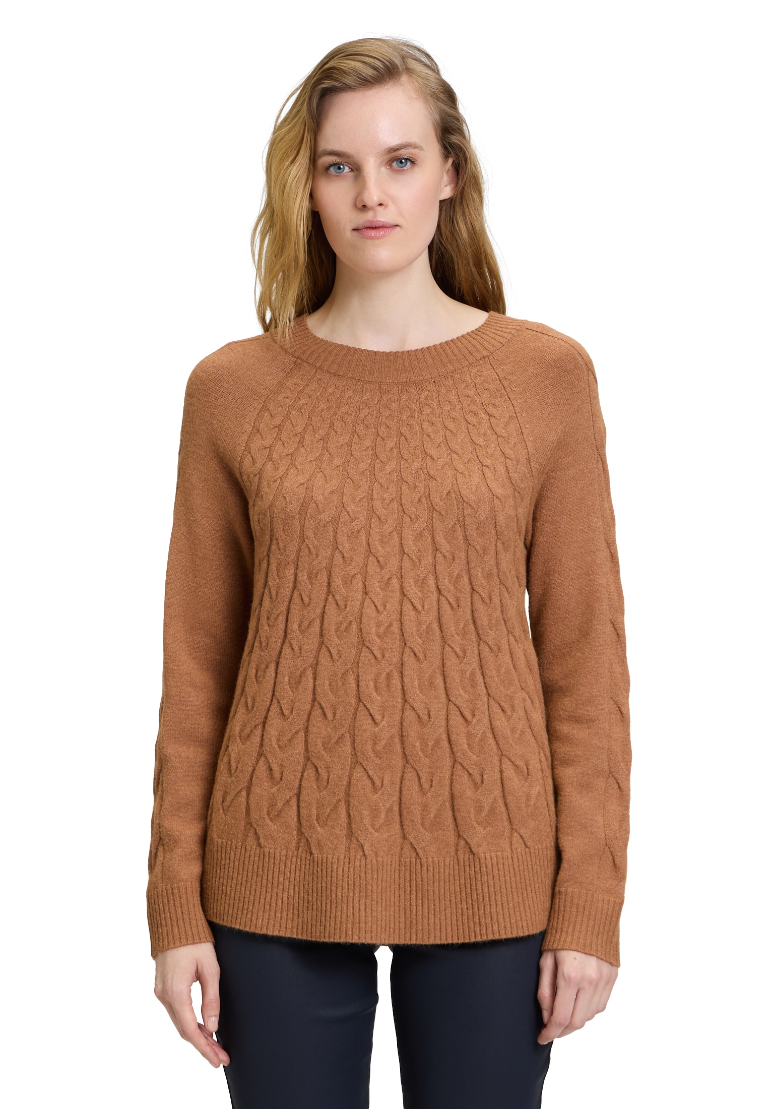 Strickpullover »Betty Barclay Strickpullover langarm«, Material