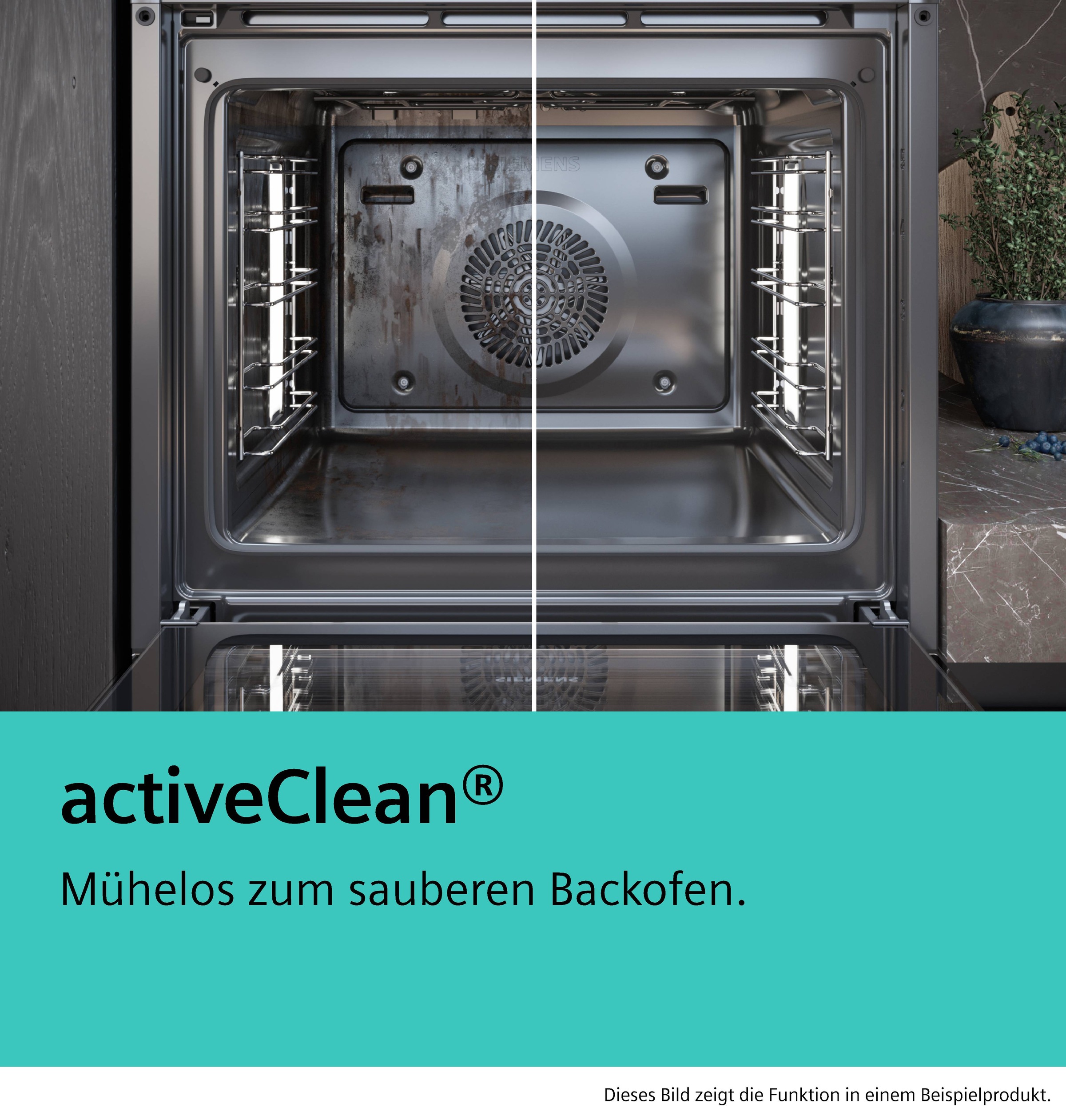 SIEMENS Einbaubackofen iQ700 »HB778G9B1« mit Teleskopauszug nachrüstbar Exzellente Ergebnisse: mit Gerichterkennung+Bräunungssensor mit Kamera