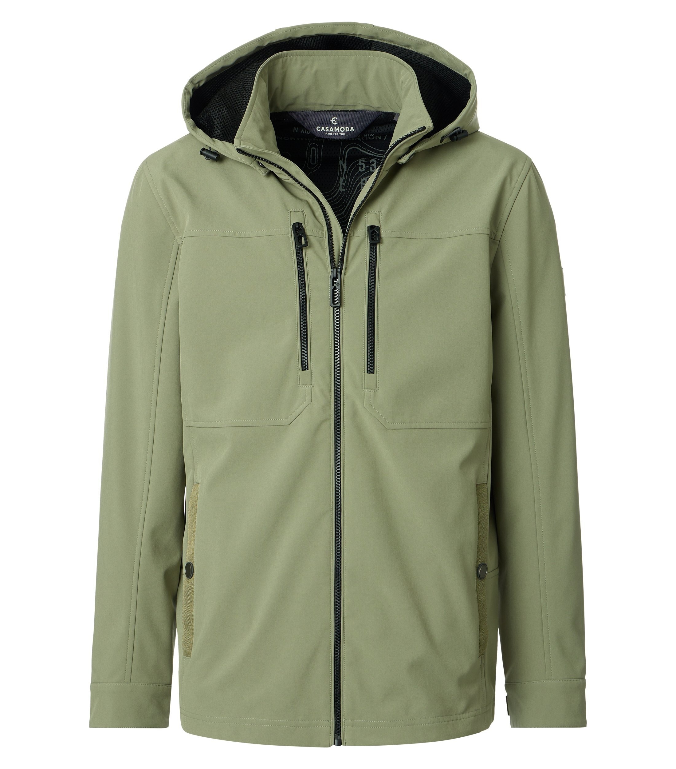 CASAMODA Softshelljacke "CASAMODA Softshelljacke uni" günstig online kaufen