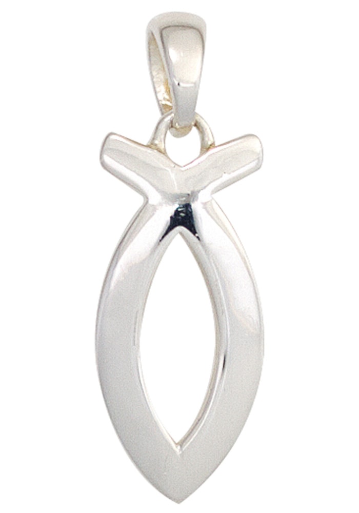 JOBO Kettenanhänger »Anhänger Ichthys«, 925 Silber