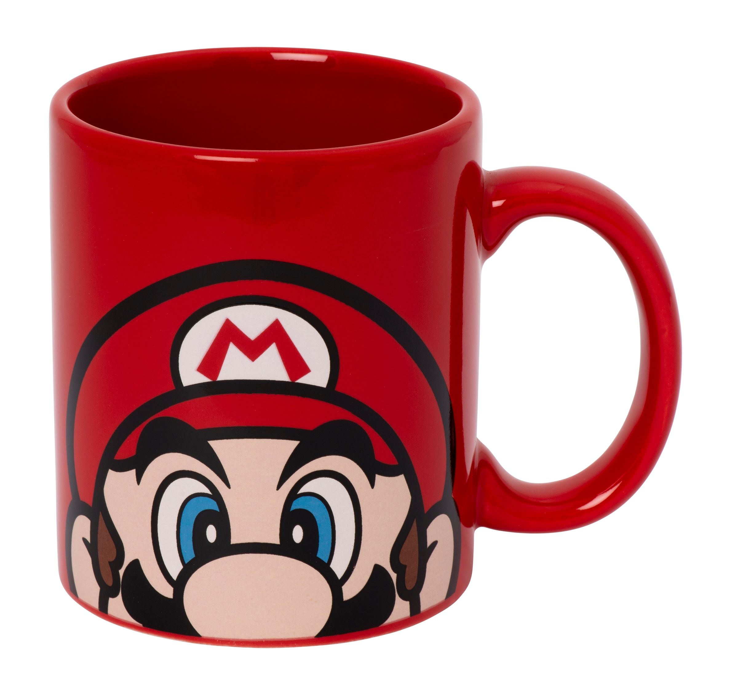 PYRAMID Tasse »Geschenkset (Tasse, Untersetzer & Schlüsselanhänger) - Mario«, (Set, 3 tlg.), inkl. Untersetzter und Schlüsselanhänger