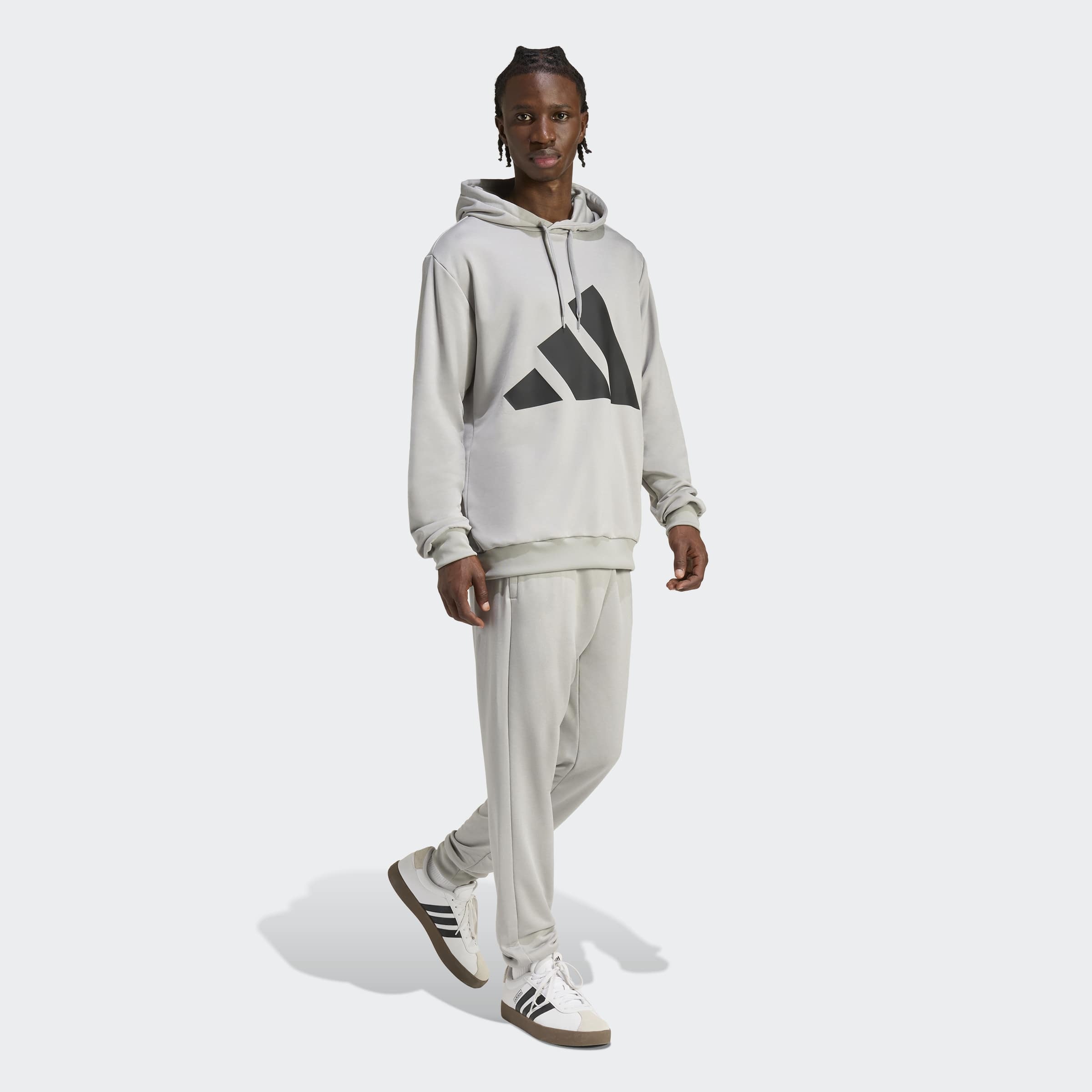 adidas Sportswear Trainingsanzug "M BL FT HD TS" 2 tlg. zweiteiliges Set aus Hose und Hoodie