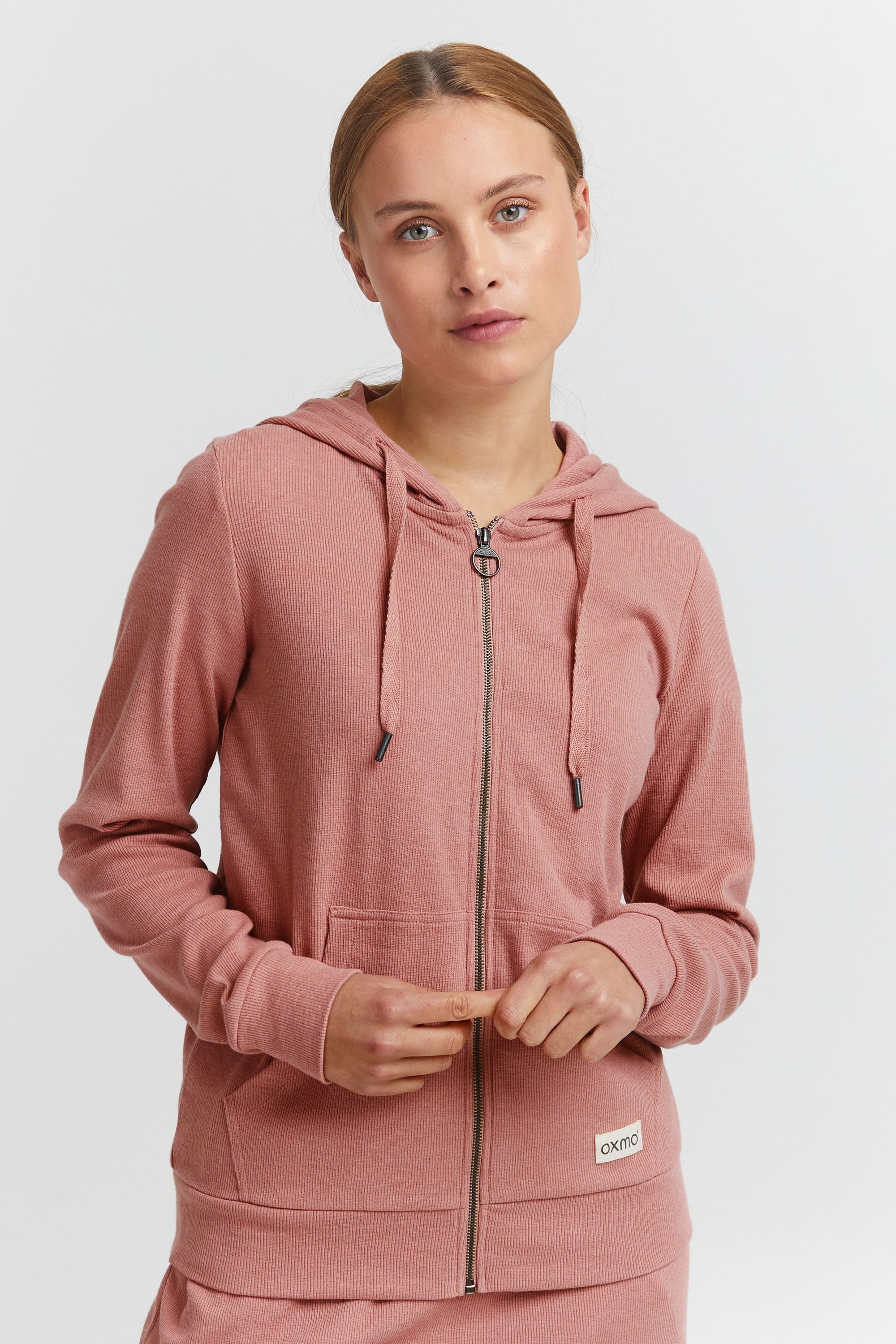 OXMO Kapuzensweatjacke "Kapuzensweatshirtjac OXLova" günstig online kaufen