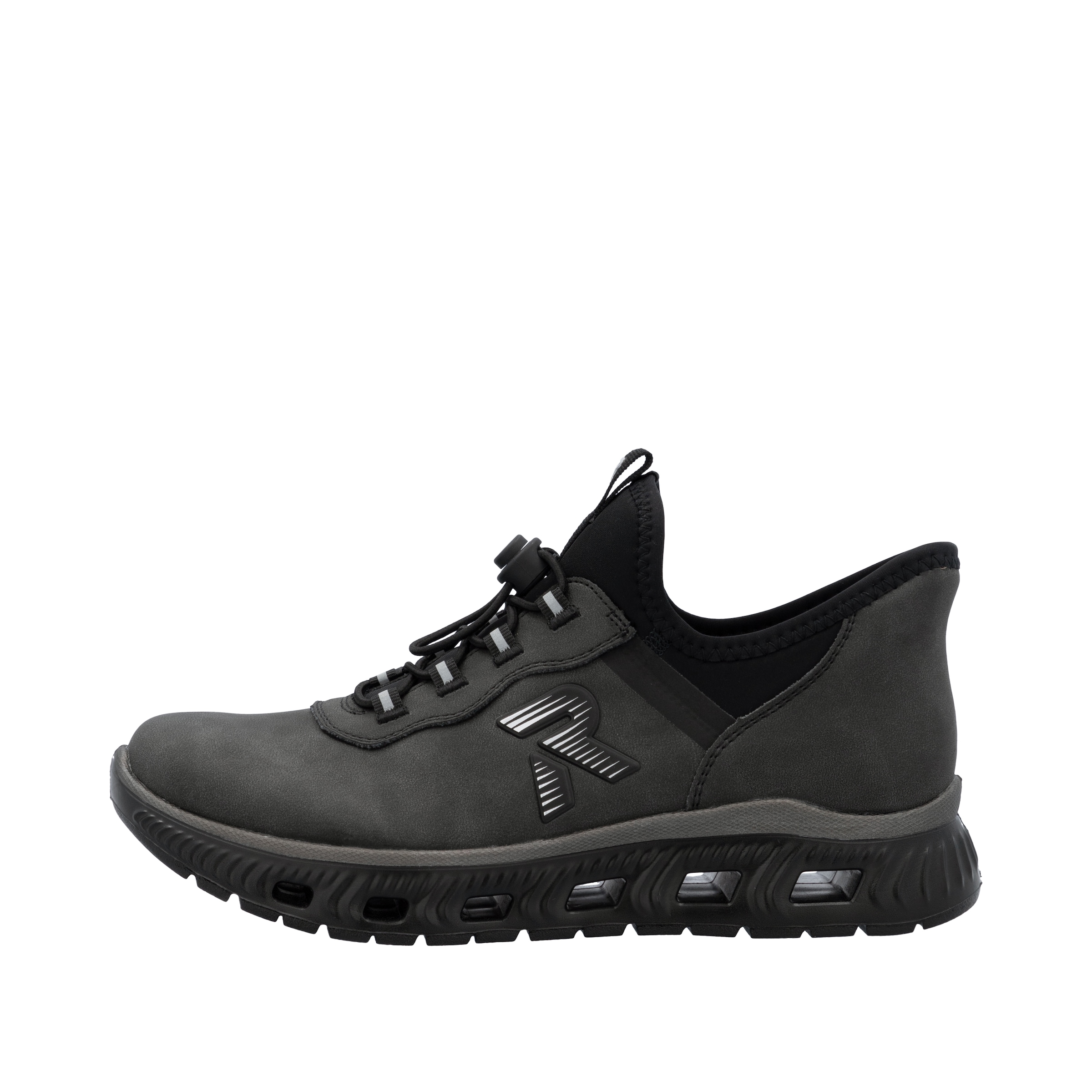 RIEKER Sport Slip-On Sneaker »Ready2GO«, Schlupfschuh, Halbschuh, Freizeitsneaker mit Schnellverschluss