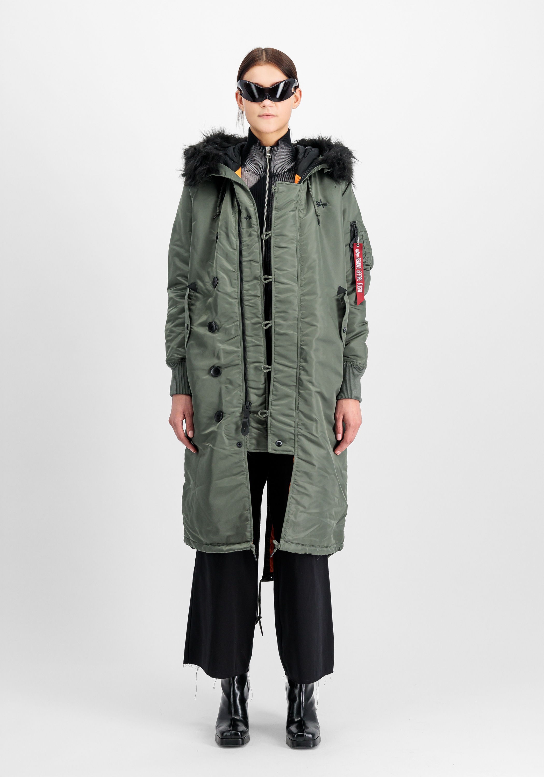 Alpha Industries Winterjacke "Long Fishtail W" günstig online kaufen