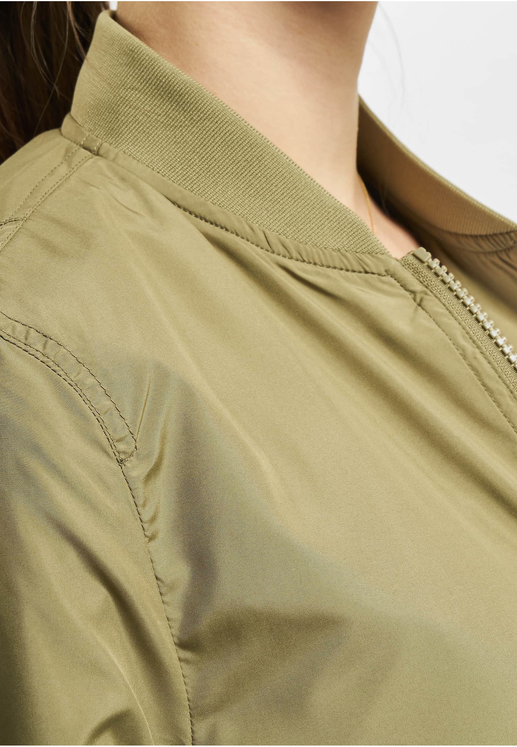 URBAN CLASSICS Allwetterjacke »Urban Classics Damen Ladies Light Bomber Jacket« 1 Stk. tlg. ohne Kapuze