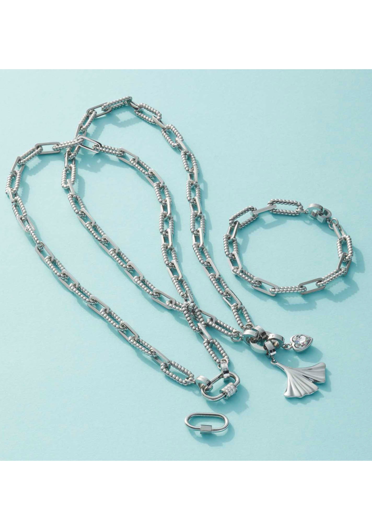 LEONARDO Charm-Armband »Moni Clip&Mix, 023068, 022233«