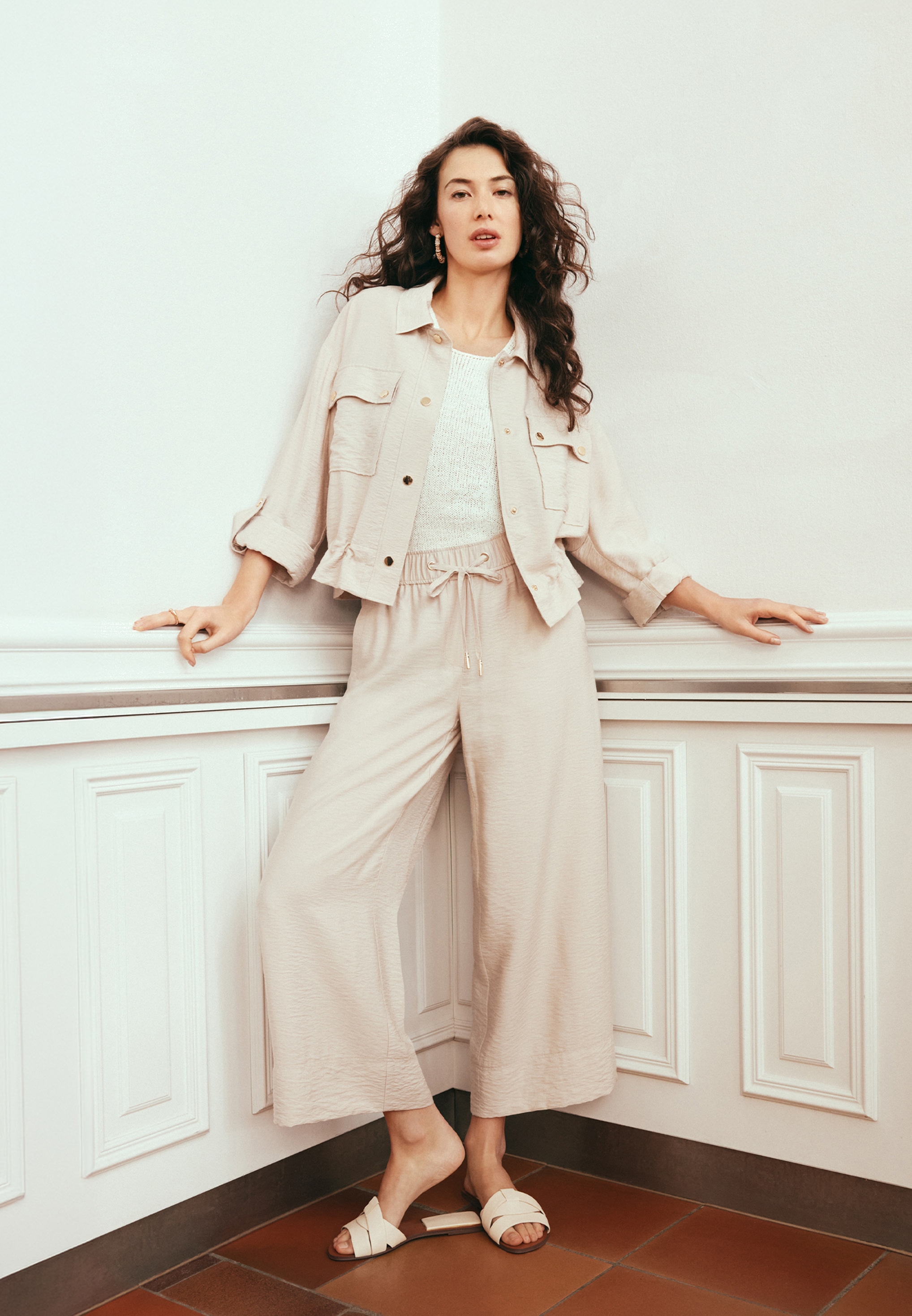 Betty&Co Stoffhose »Damen mit elastischem Bund«